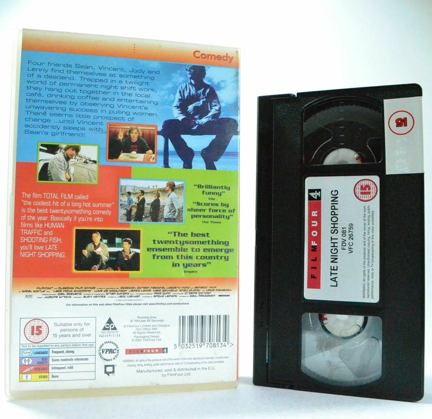 Late Night Shopping: (2001) Comedy - Large Box - James Lance/Kate Ashfield - VHS-