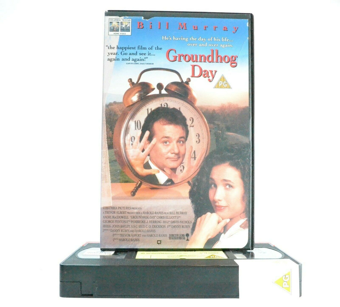 Groundhog Day: Comedy Classic (1993) - Large Box - Ex-Rental - Bill Murray - VHS-