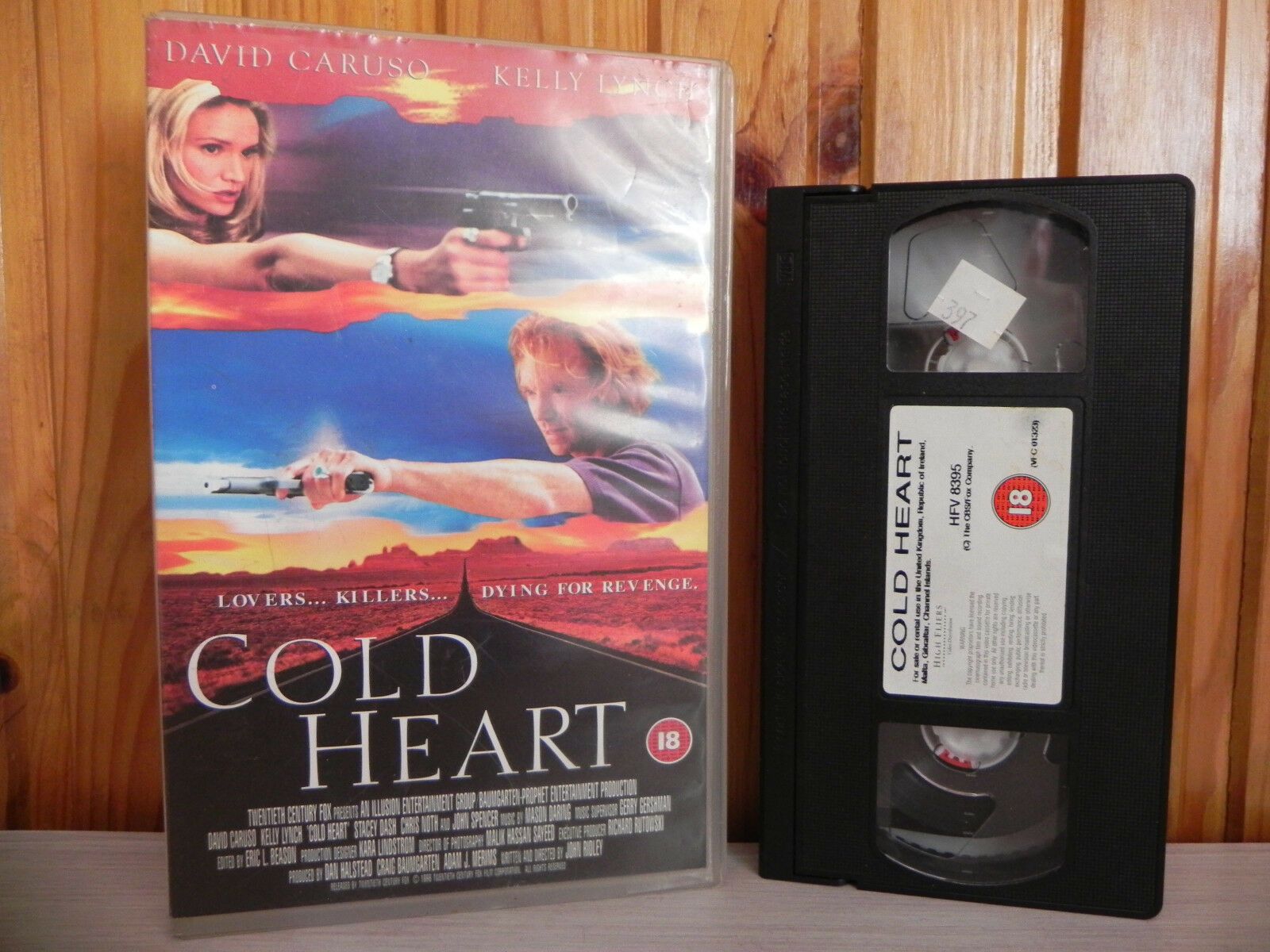Cold Heart - Lovers, Killers Dying For Revenge - Ex-Rental - Thriller - Pal VHS-