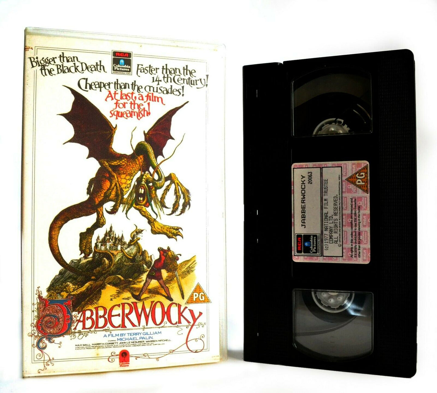 Jabberwocky: Film By T.Gilliam (1977) - Comedy/Fantasy - Michael Palin - Pal VHS-