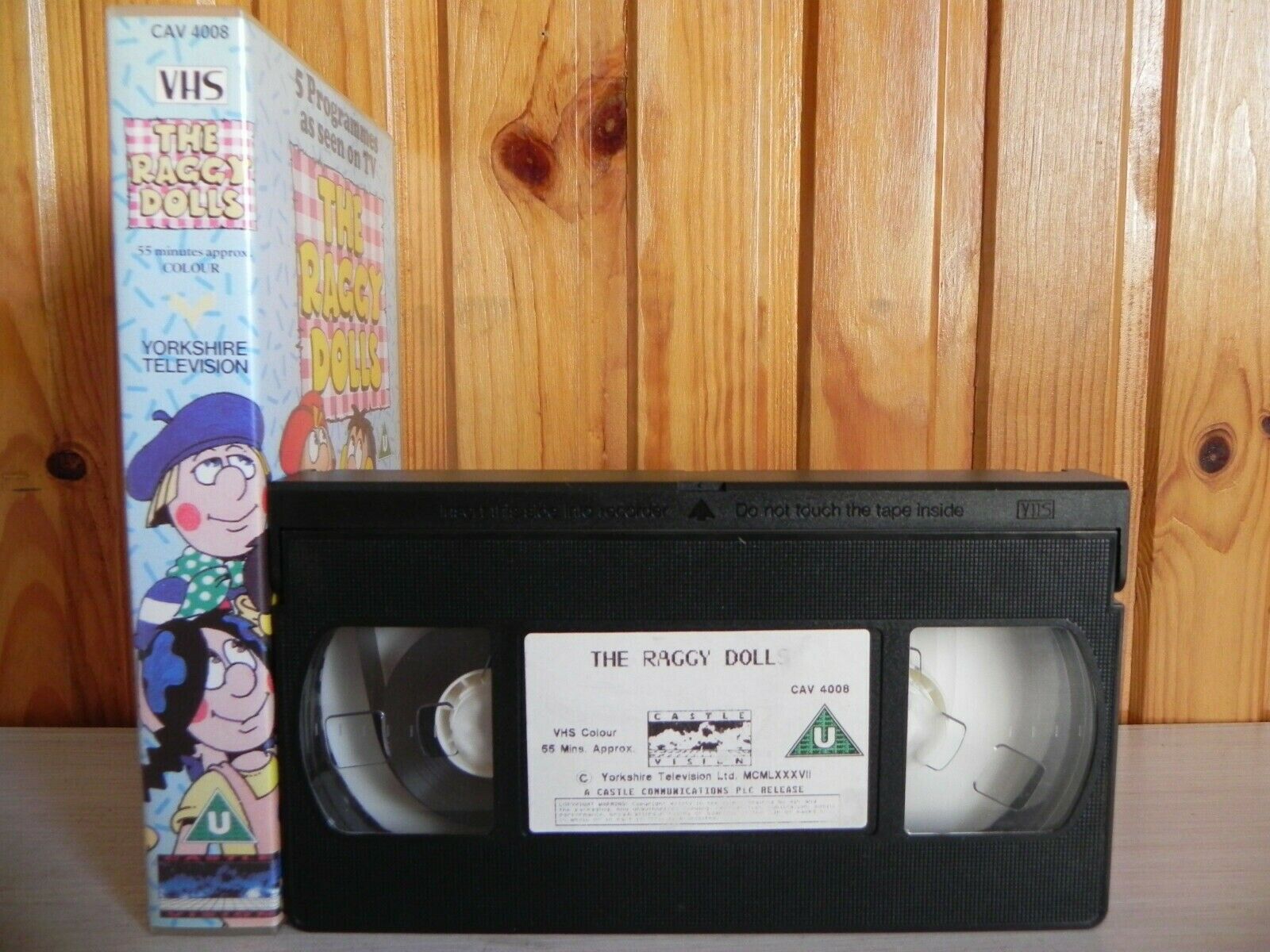 The Raggy Dolls - Castle Vision - 5 Programmes As Seen On TV - Cartoon - Pal VHS-