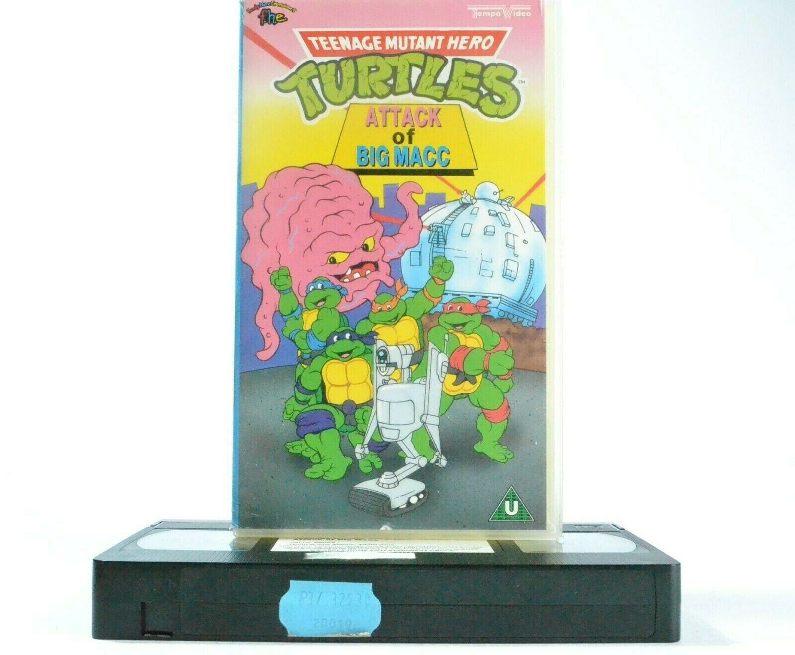Teenage Mutant Hero Turtles: Attack Of Big Macc - Animated - Children's - VHS-