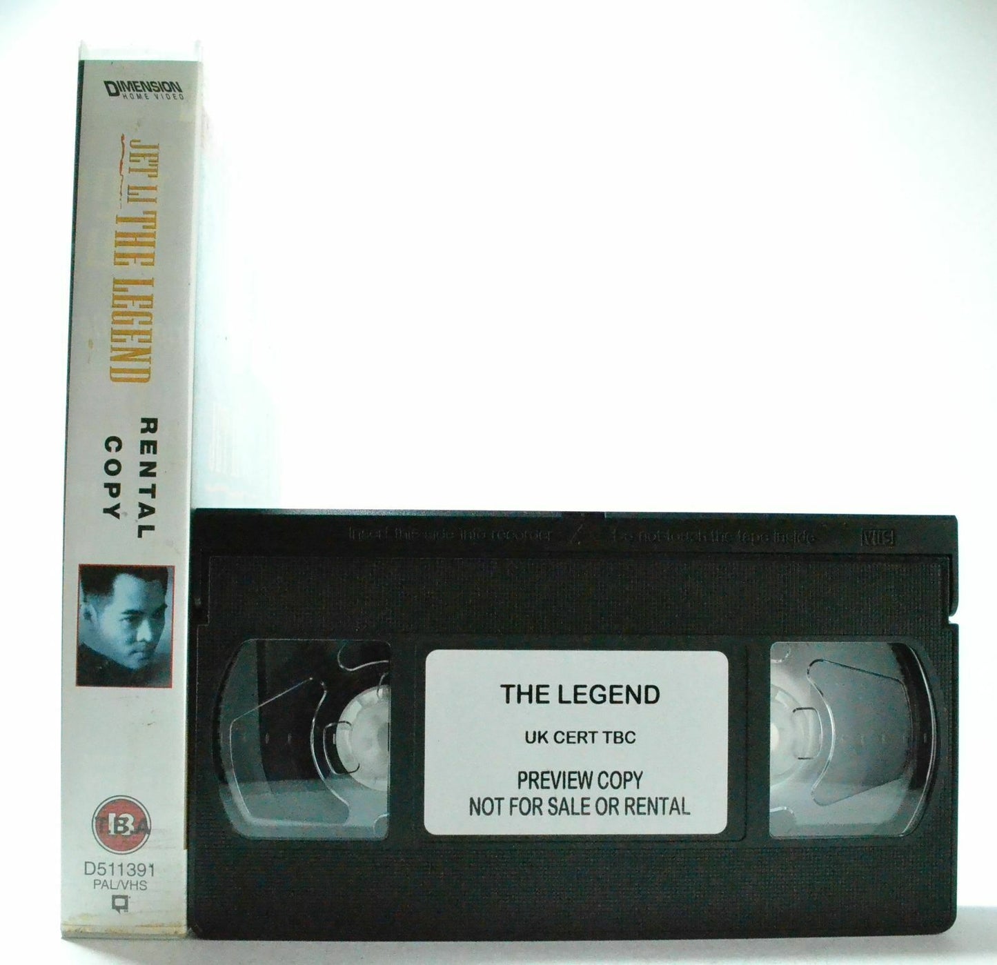 Jet Li: Fong Sai-yuk; The Legend - Action/Martial Arts - Large Box Sample - VHS-