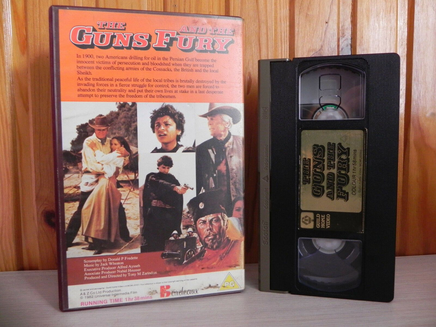 The Guns And The Fury - Graves - Guild - 1900's Western Drama - Pre-Cert - VHS-