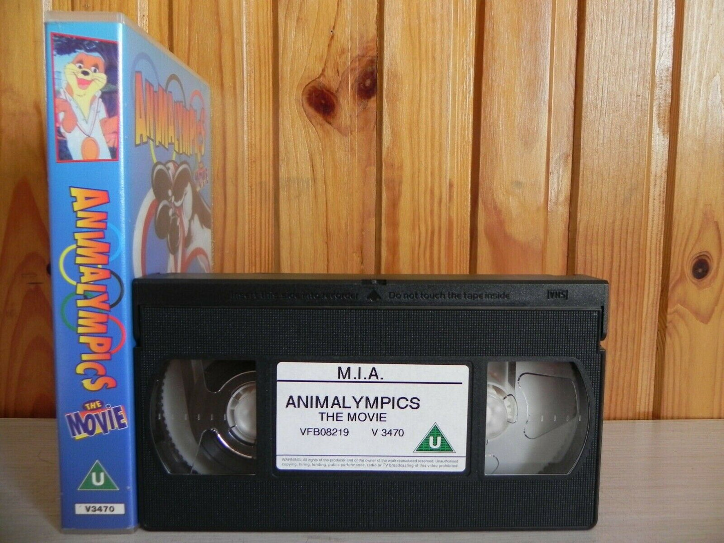 Animalympics - The Movie - Live Commentary From Billy Crystal - Kids - Pal VHS-