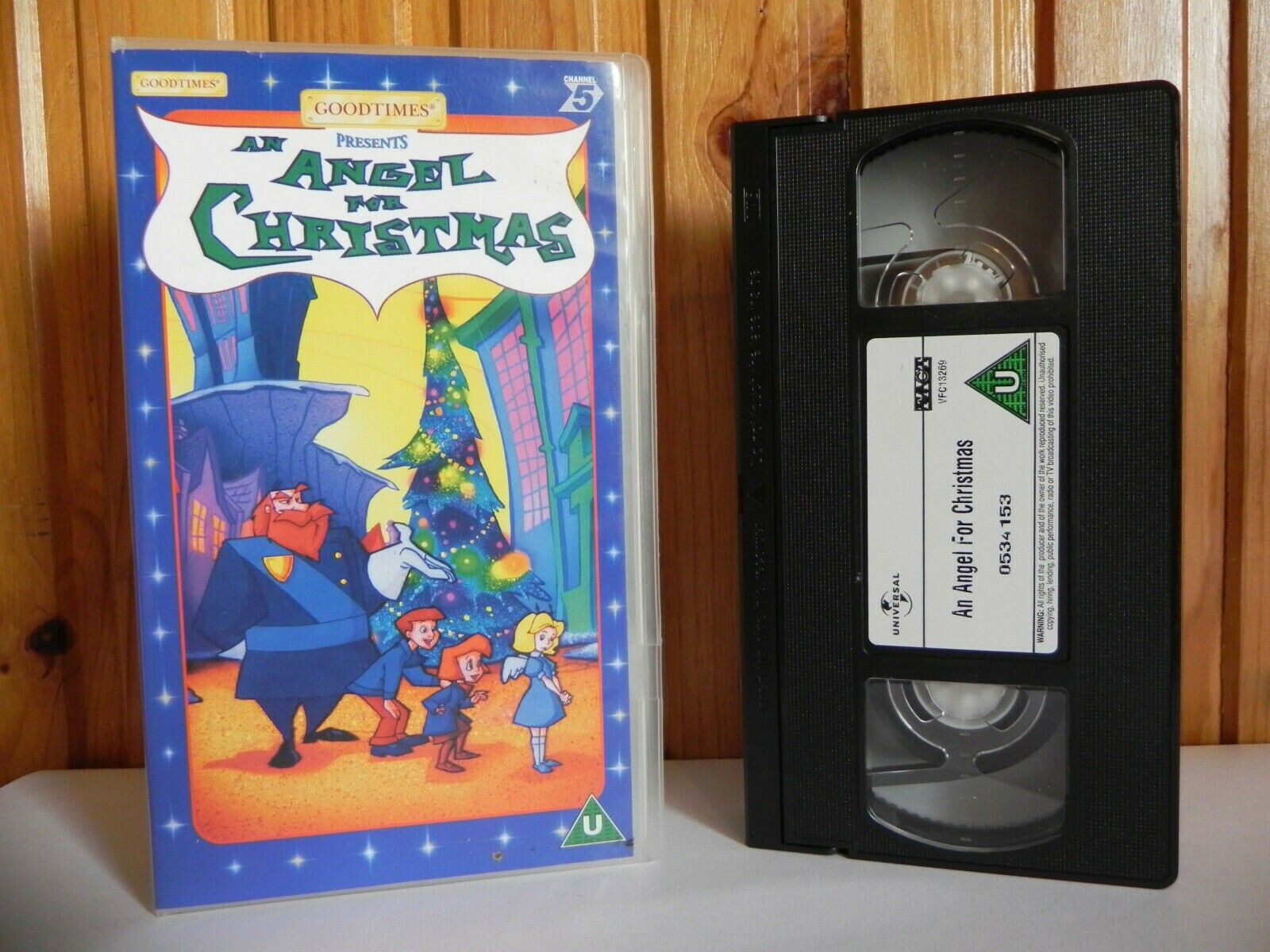 An Angel For Christmas: Charles Dickens (1843) - Animated Adaptation - Kid's VHS-