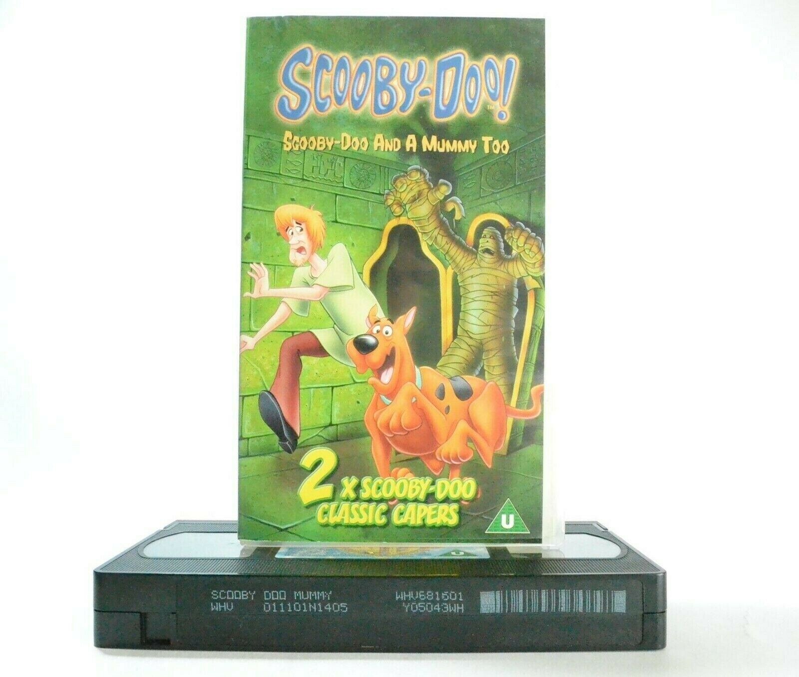 Scooby-Doo!: Scooby-Doo And Mummy Too - 2 Classic Capers - Children's - Pal VHS-