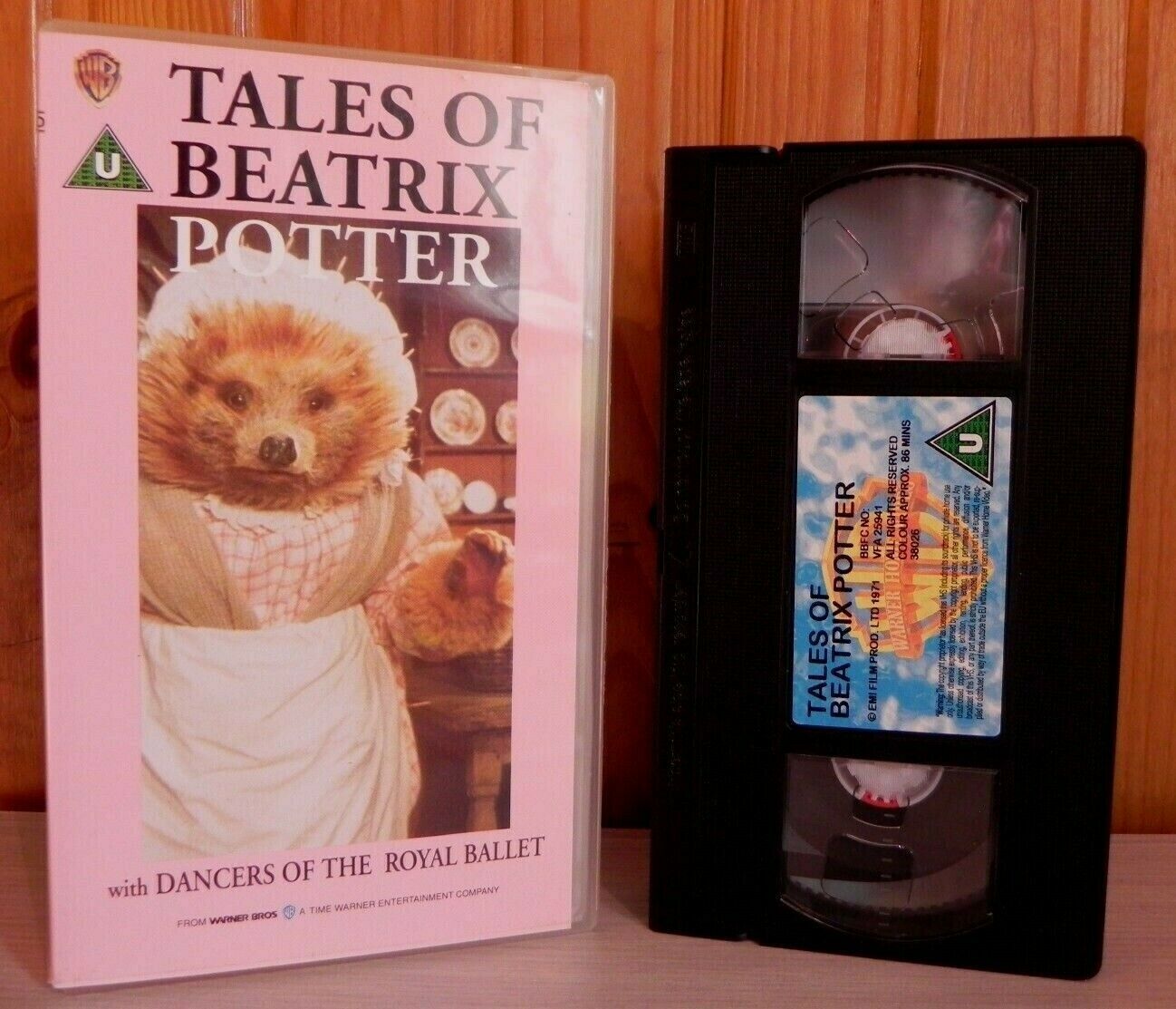 The Tales Of Beatrix Potter: Warner Home - Royal Ballet - Children's - Pal VHS-