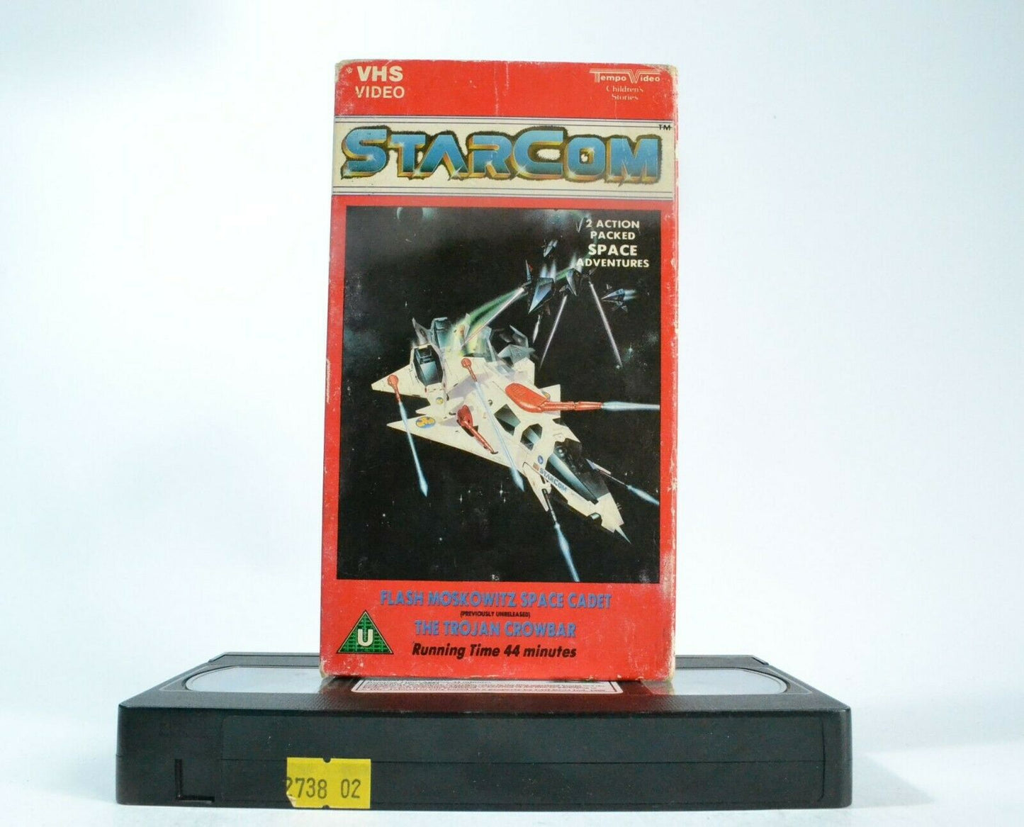 StarCom: The Trojan Cowbar [Tempo Video] - Space Adventure - Children's - VHS-