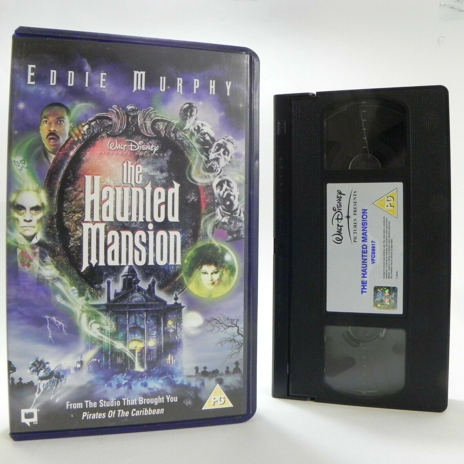 The Haunted Mansion - Walt Disney - Comedy Adventure - E.Murphy - Kids - VHS-