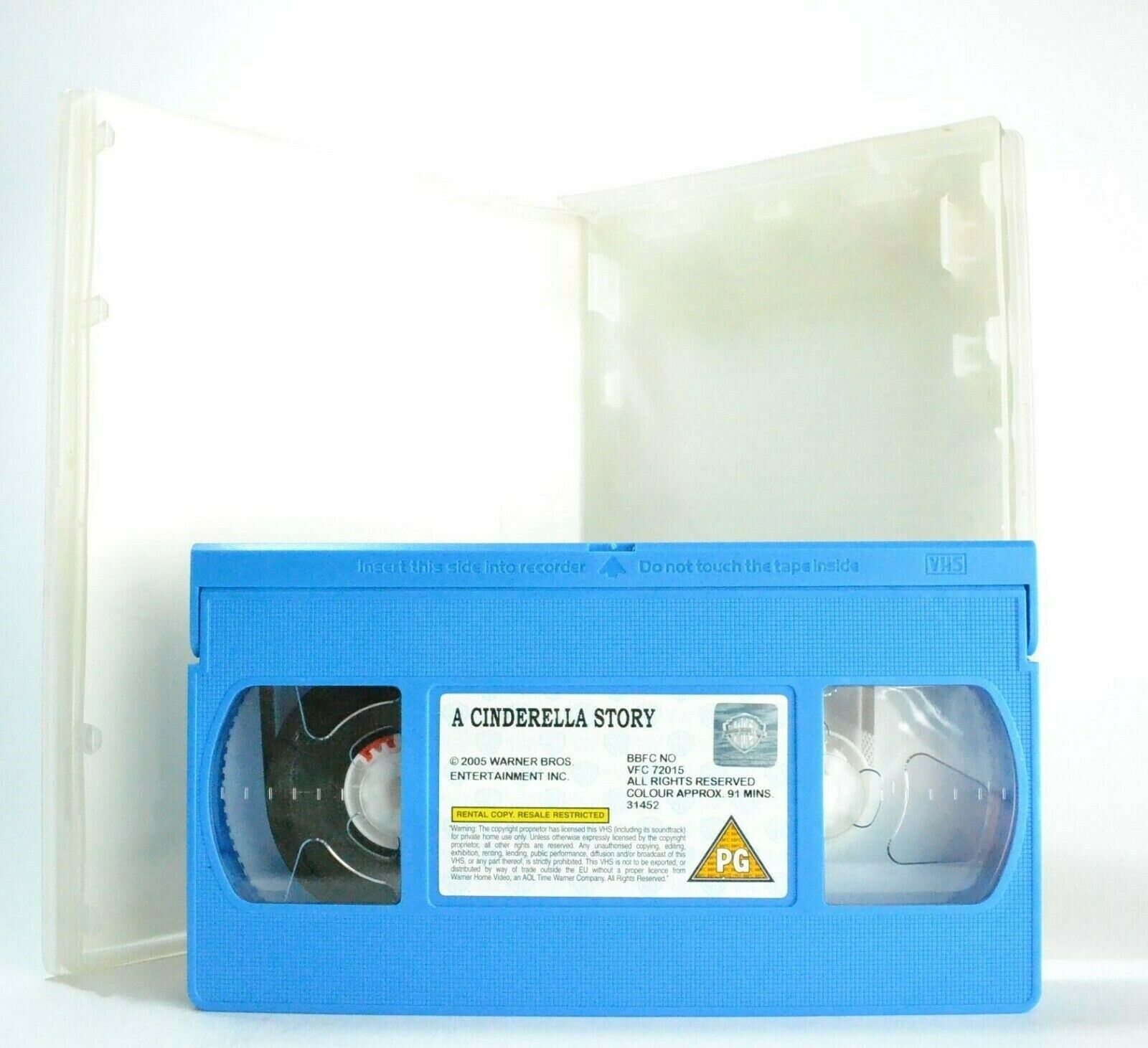 A Cinderella Story: Teen Romantic Comedy (2004) - Large Box - Hilary Duff - VHS-