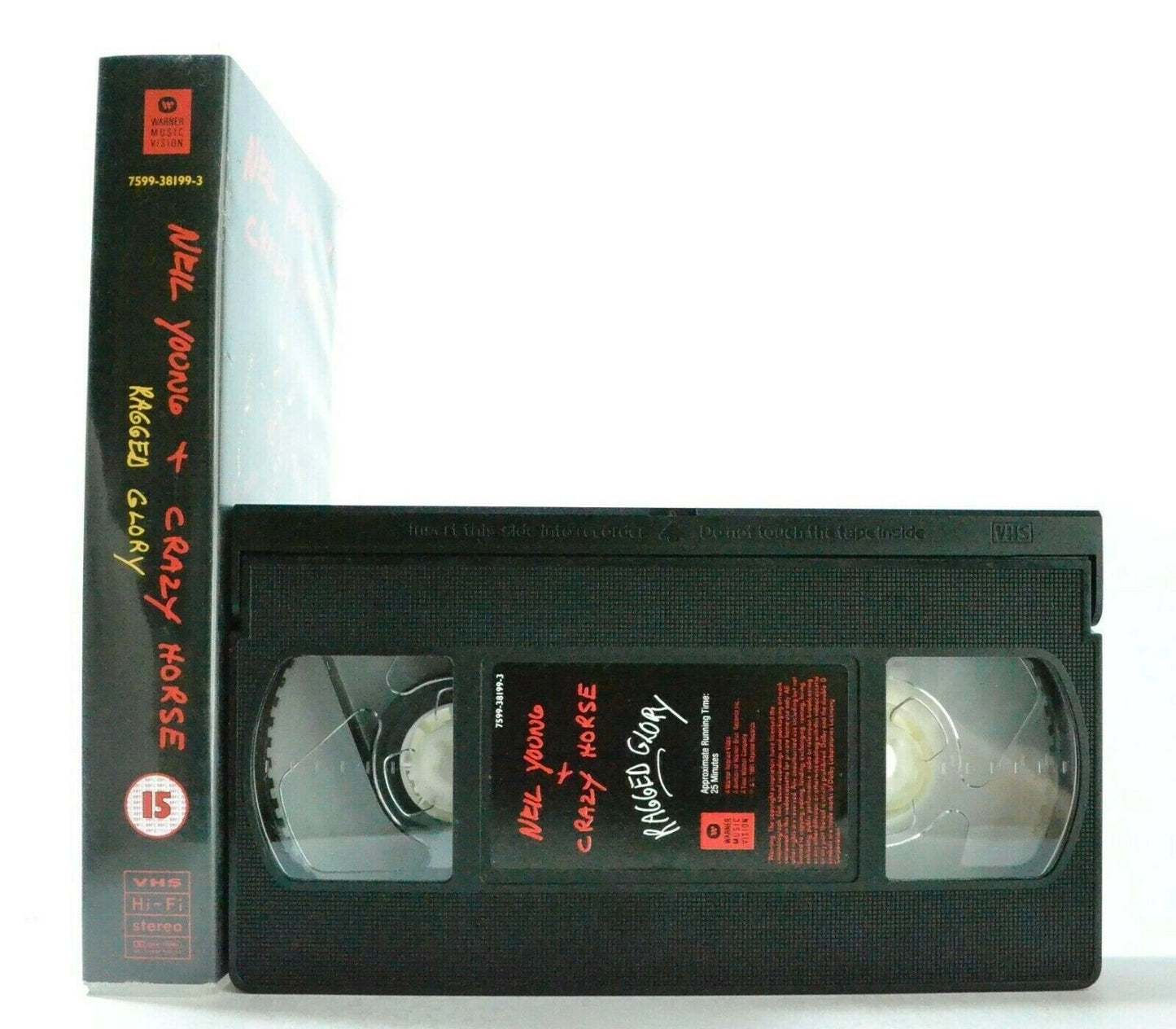 Neil Young And Crazy Horse: Ragged Glory - The Videos - Run.Time: 25 Mins - VHS-