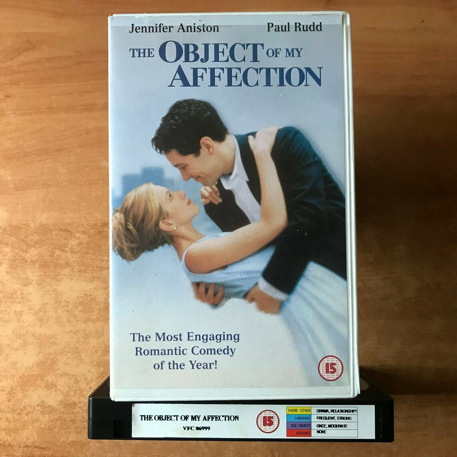 The Object Of My Affection: Romance [Large Box] Rental - Jennifer Aniston - VHS-