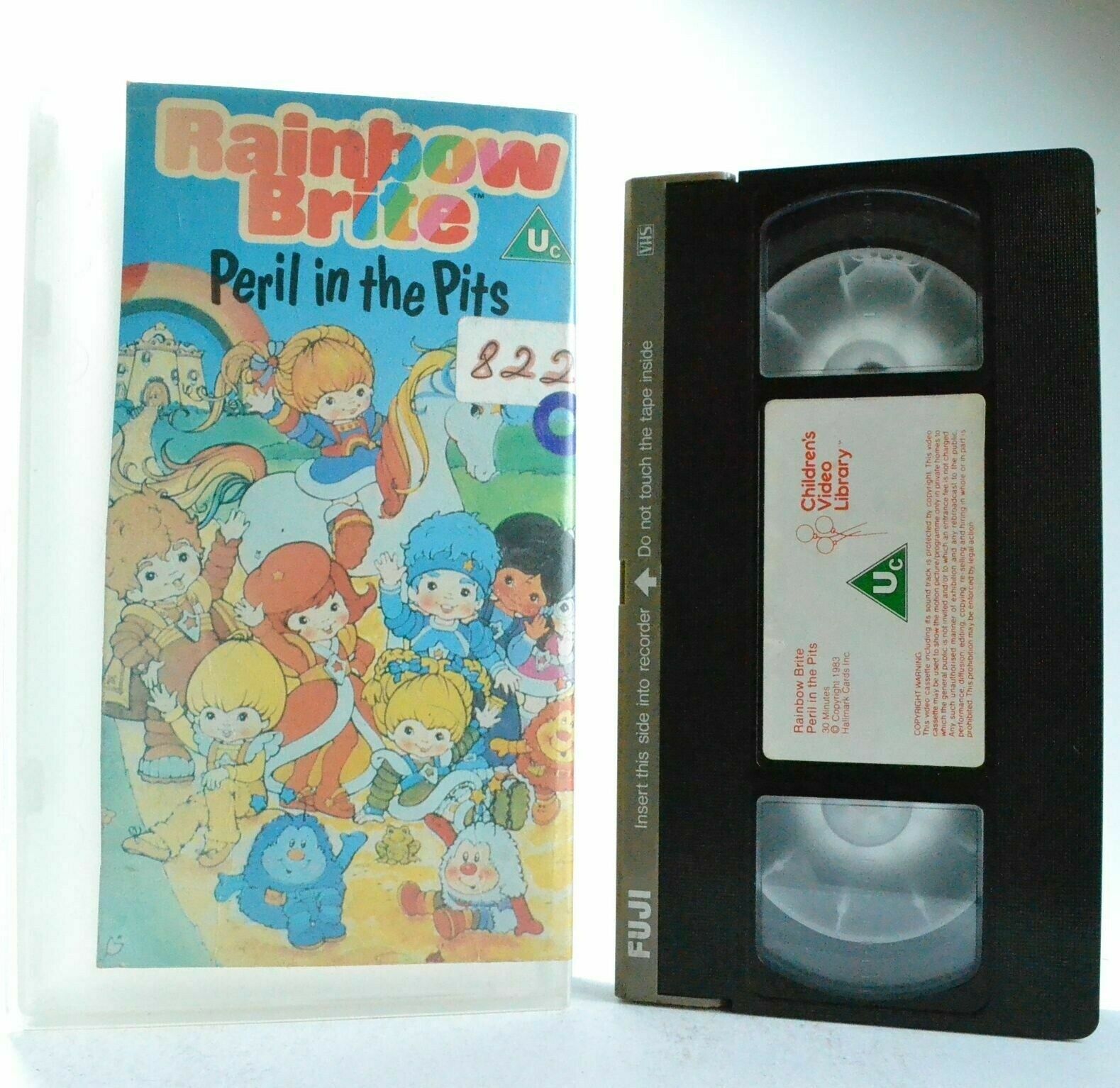 Rainbow Brite: Peril In The Pits (2nd Episode) Animation - Children's - Pal VHS-