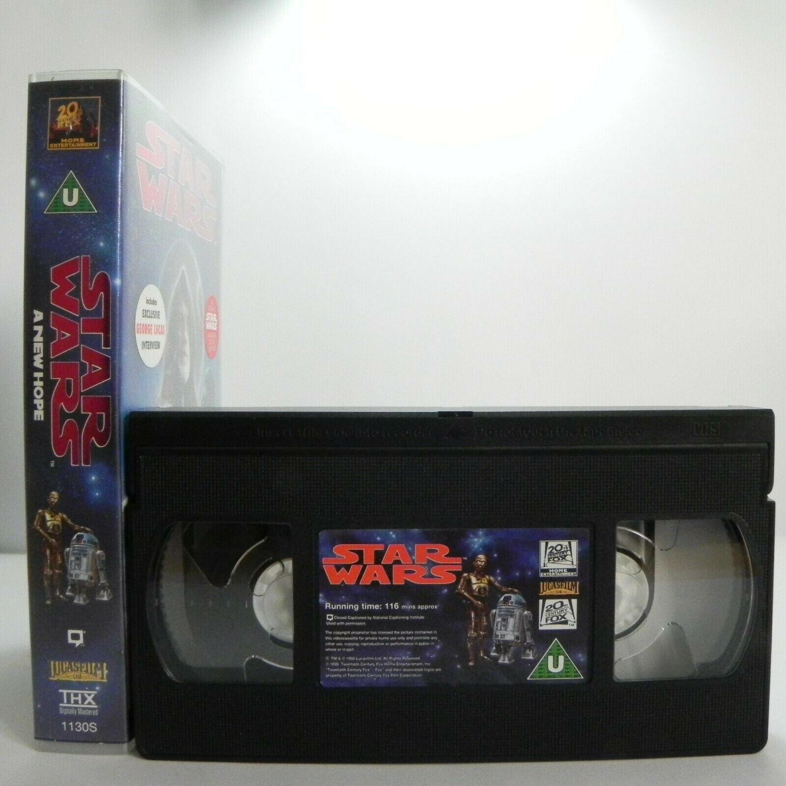 Star Wars: By G.Lucas - - Space Fantasy - Classic Adventure - Children's - VHS-