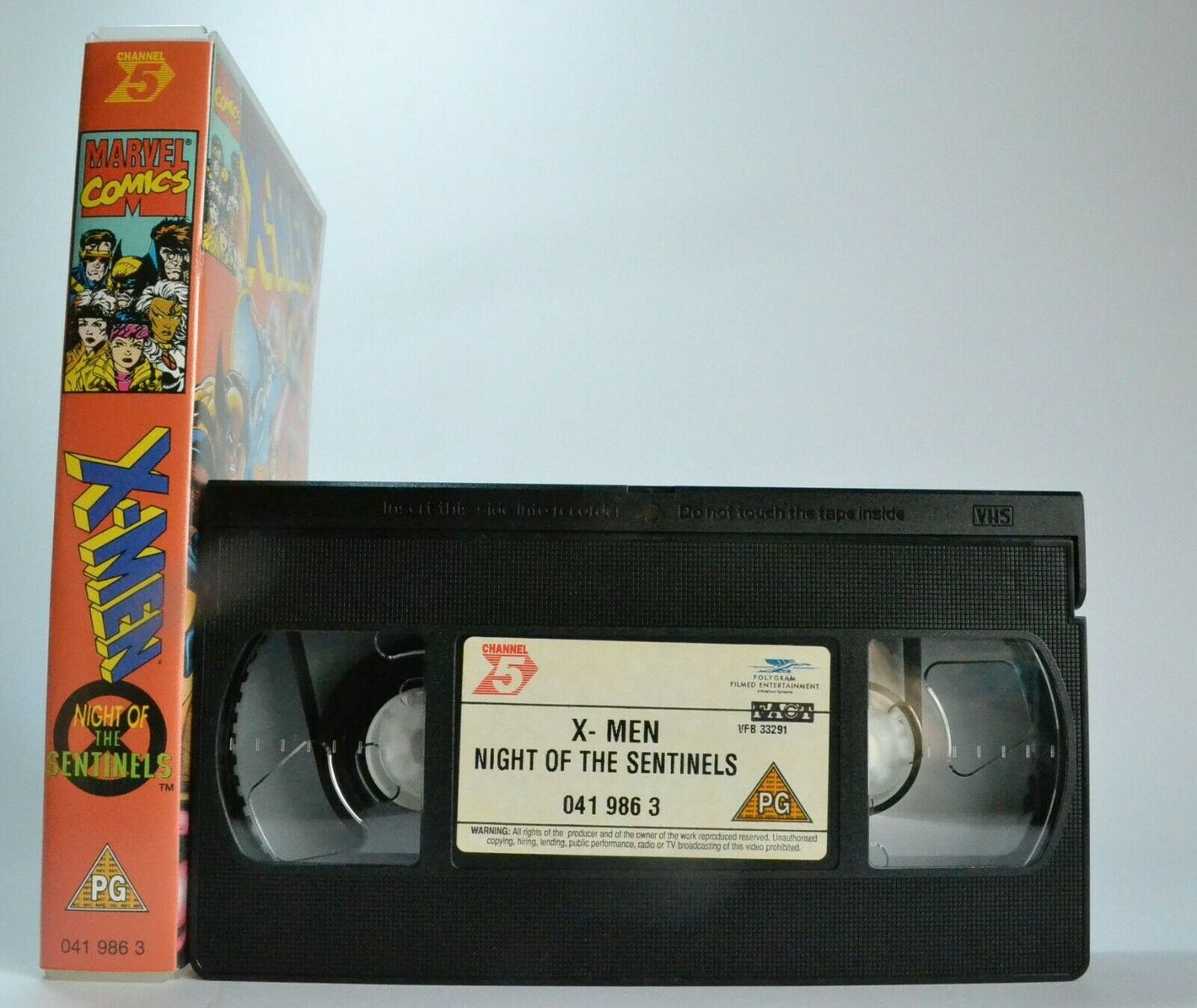 X-Men: Night Of The Sentinels - Animated - Action Adventures - Children's - VHS-