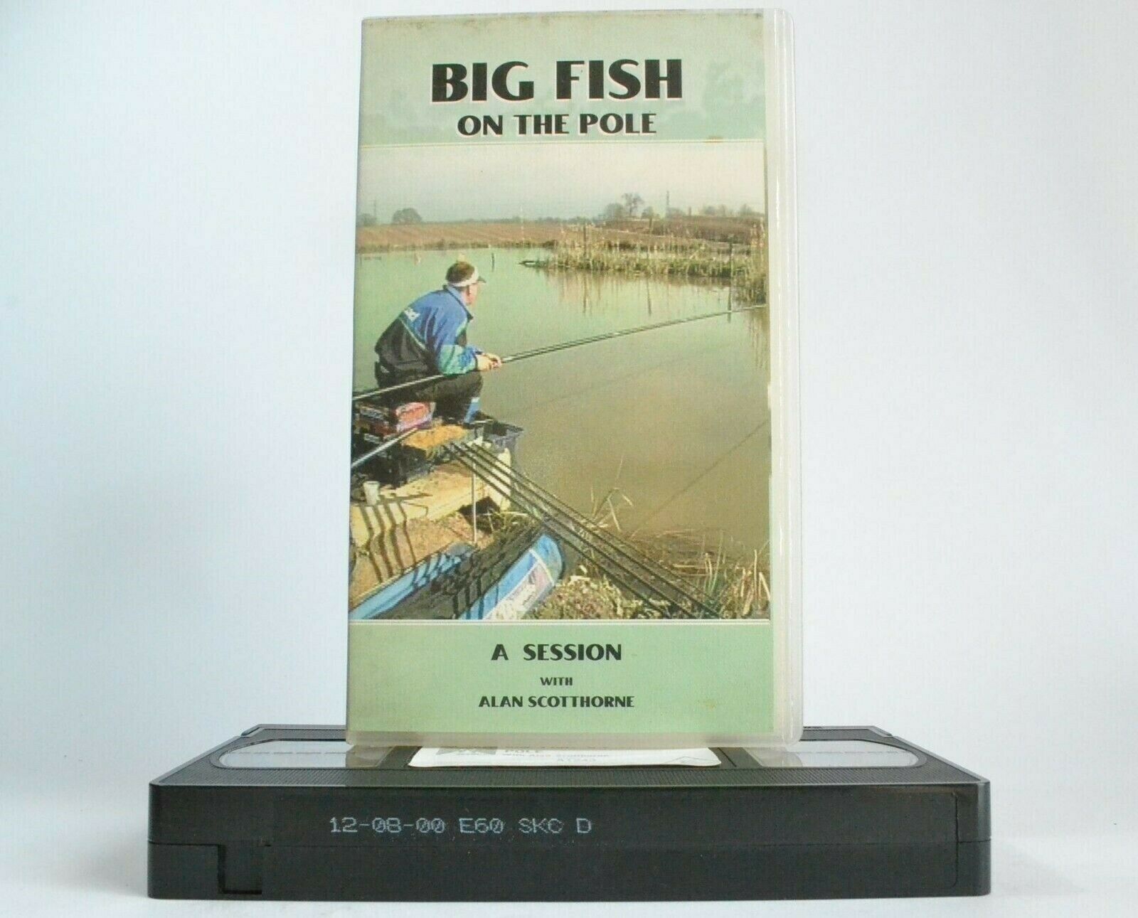Big Fish On The Pole [Alan Scotthorne] - Fishing - Carp - Woodlands View - VHS-
