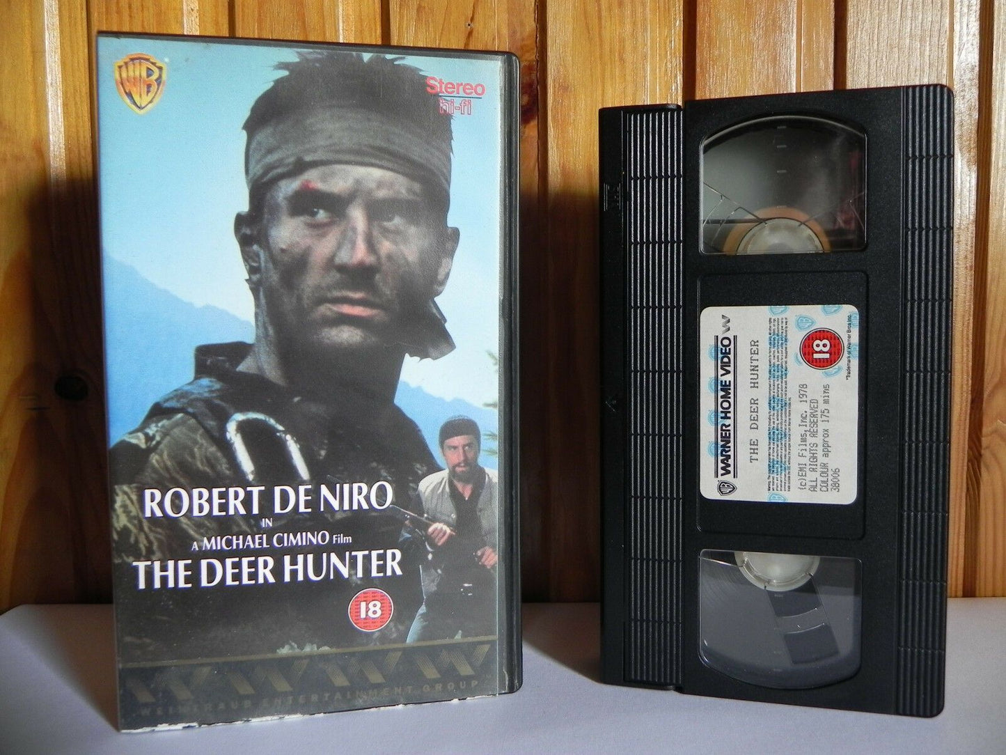 The Deer Hunter - Warner Home - War Drama - Robert De Niro - Meryl Streep - VHS-
