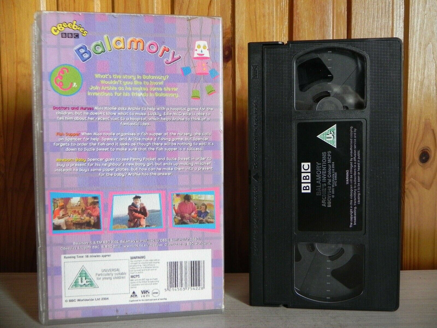Balamory - Archie's Inventions - BBC - Three Episodes - Adventure - Kids - VHS-