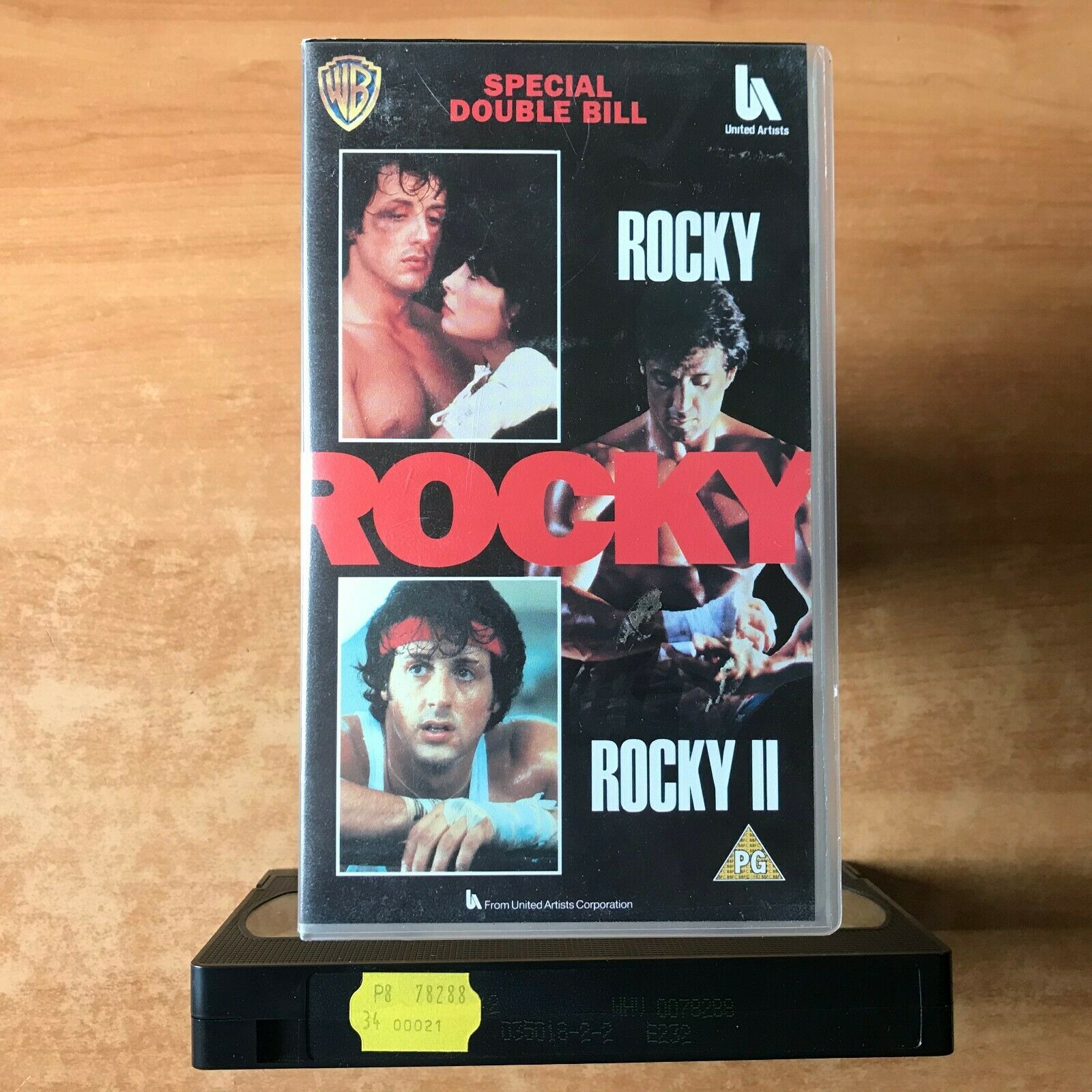 Rocky / Rocky 2; [Special Double Bill]: Sport Drama - Sylvester Stallone - VHS-