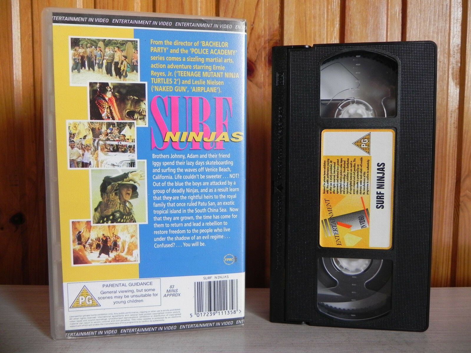Surf Ninjas - Entertainment In Video - Action - Adventure - Martial Art - VHS-