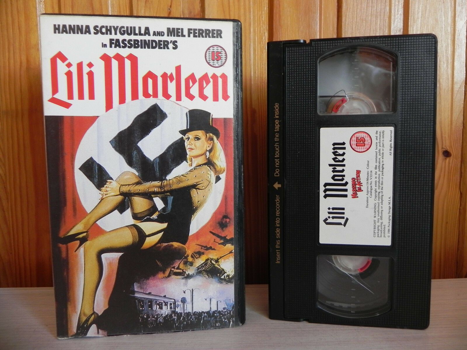 Lili Marleen - Post-Cert - Hanna Schygulla - Set 1938,Theatrical Drama - Pal VHS-
