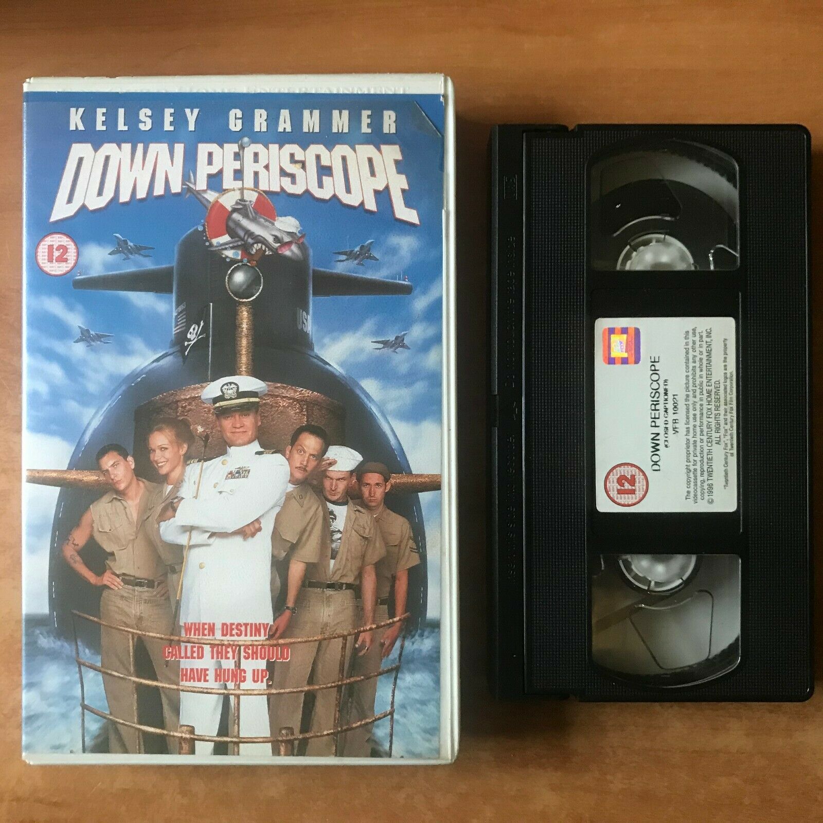 Down Periscope (1996): Spoof Comedy - Large Box - Down Periscope - Pal VHS-