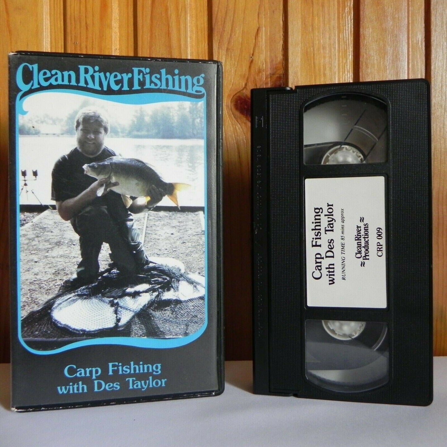 Clean River Fishing - Carp Fishing - Des Taylor - Secrets - Baits - Rigs - VHS-