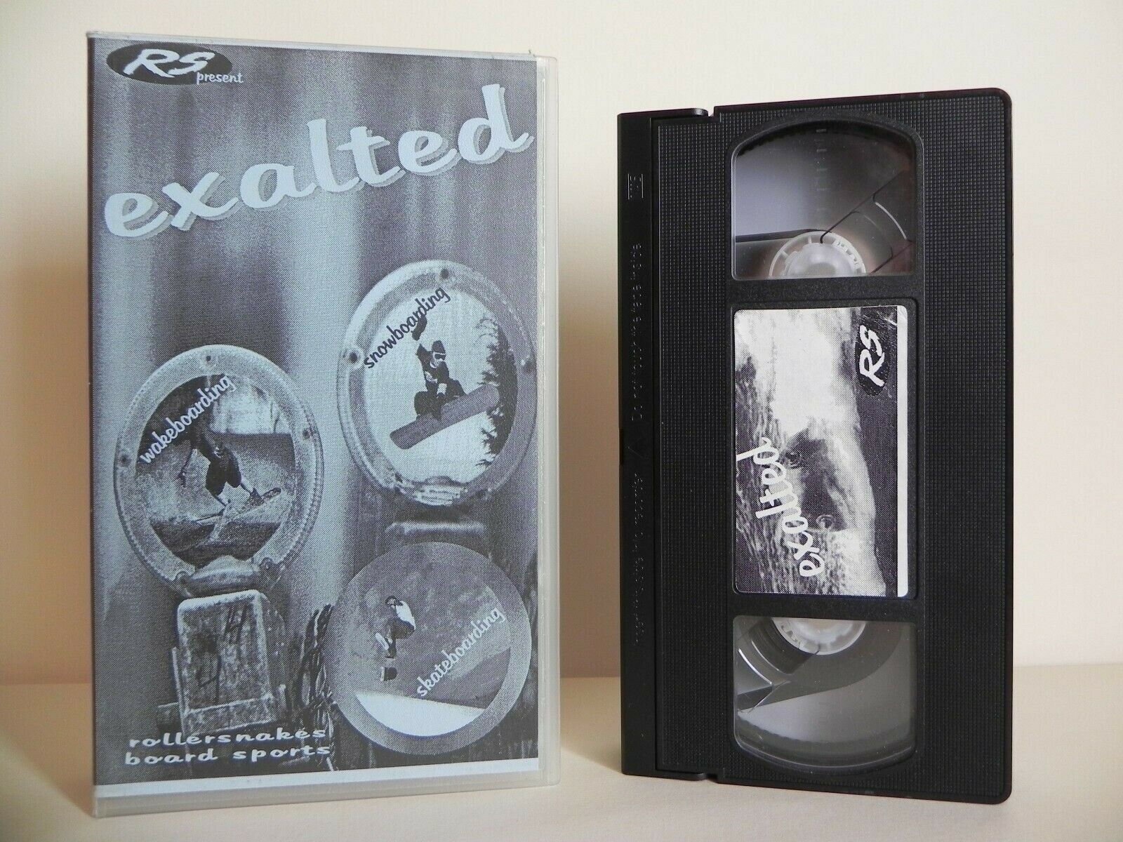Exalted - Rollersnakes Board Sports - Snowboarding - Skateboarding - Pal VHS-