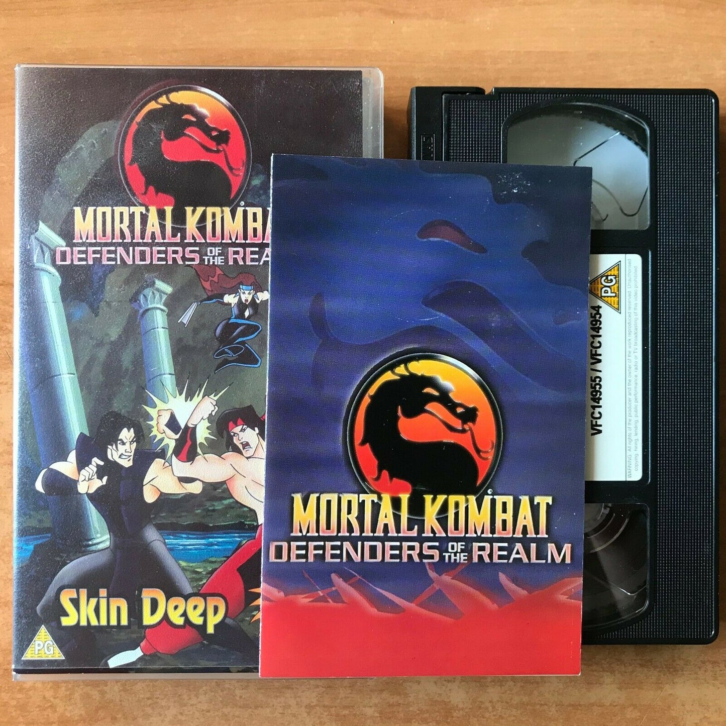 Mortal Kombat Defenders Of The Realm: Skin Deep - Animated Fantasy [Action] VHS-