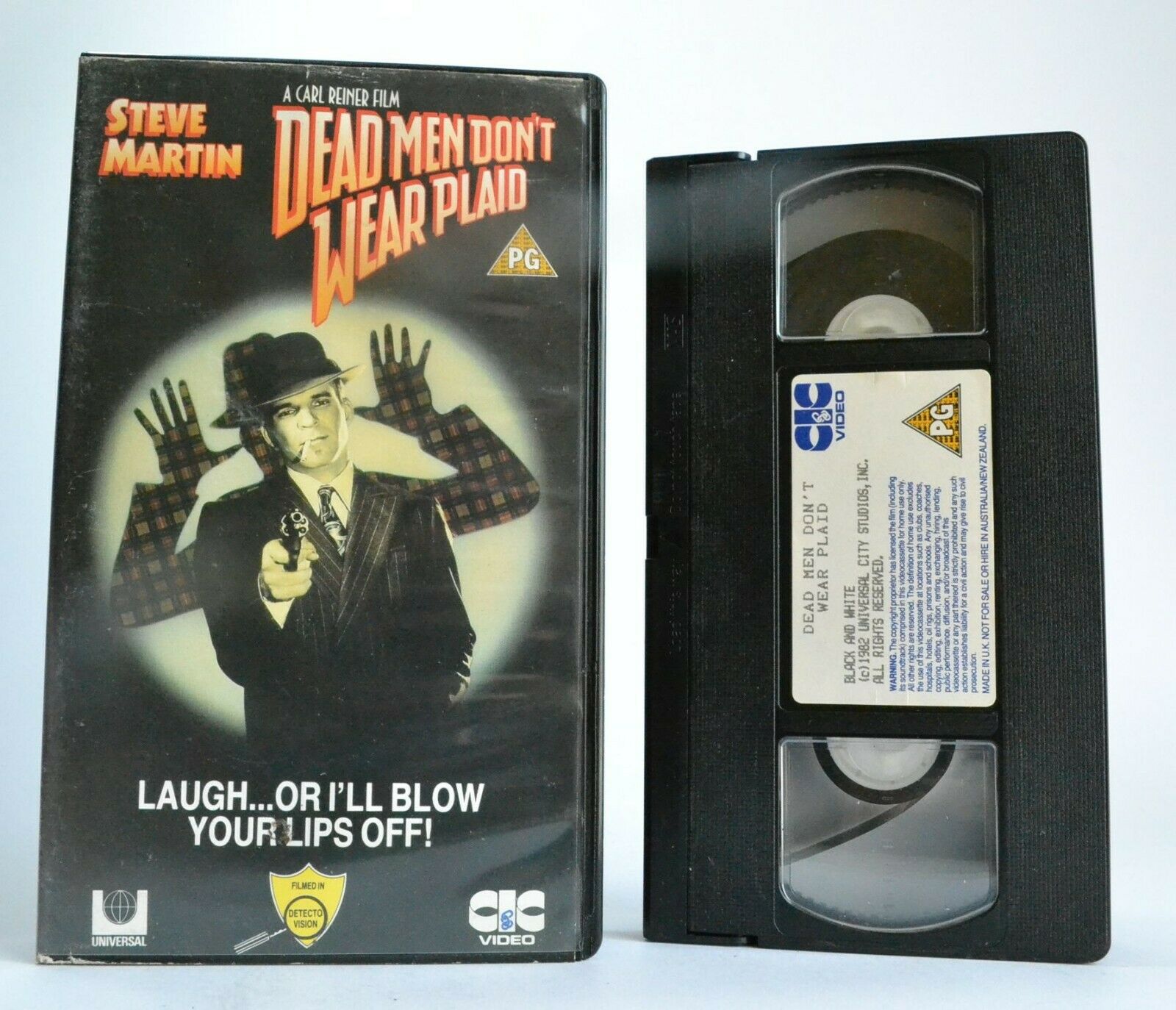 Dead Men Don't Wear Plaid: Carl Reiner - Mystery Comedy - Steve Martin - VHS-