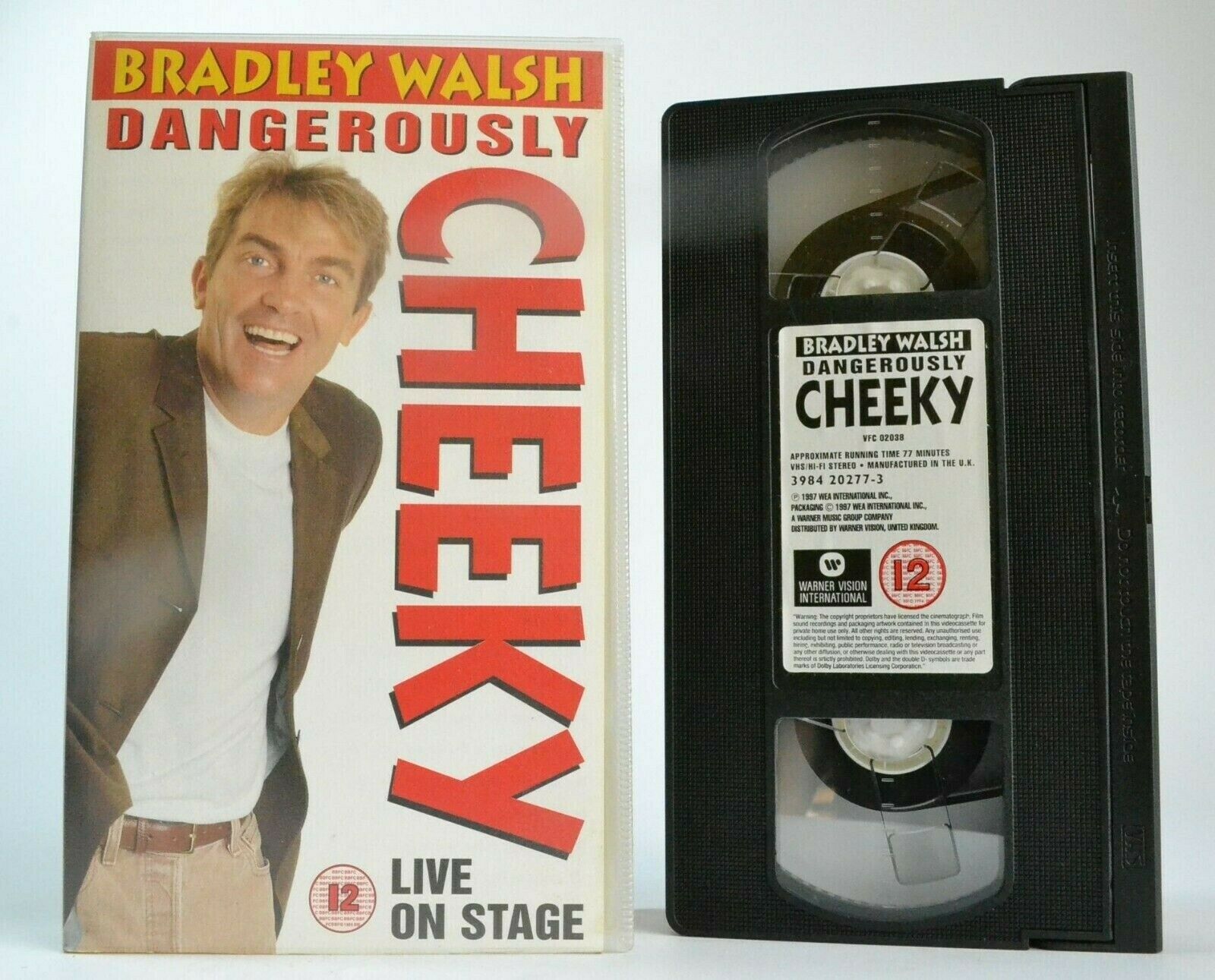 Bradley Walsh: Dangerously Cheeky; Pavilion Theatre/Bournemouth - Stand-Up - VHS-