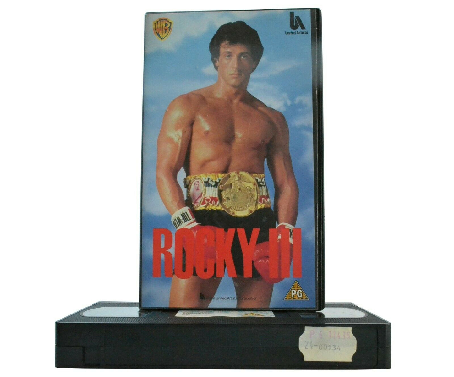 Rocky 3 (1982): Stallone Vs. Mr.T - (1989) Warner Release - Sports Drama - VHS-