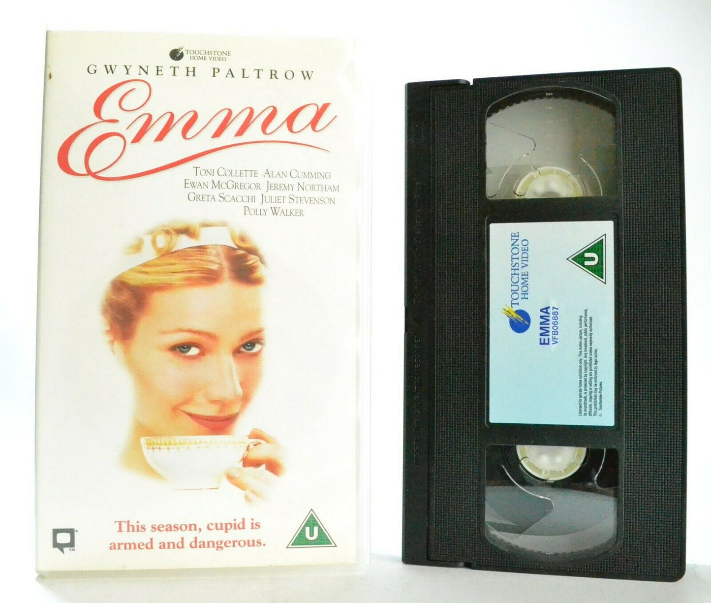 Emma: Based On Jane Austen Novel (1815) - Peroid Comedy (1996) - G.Paltrow - VHS-