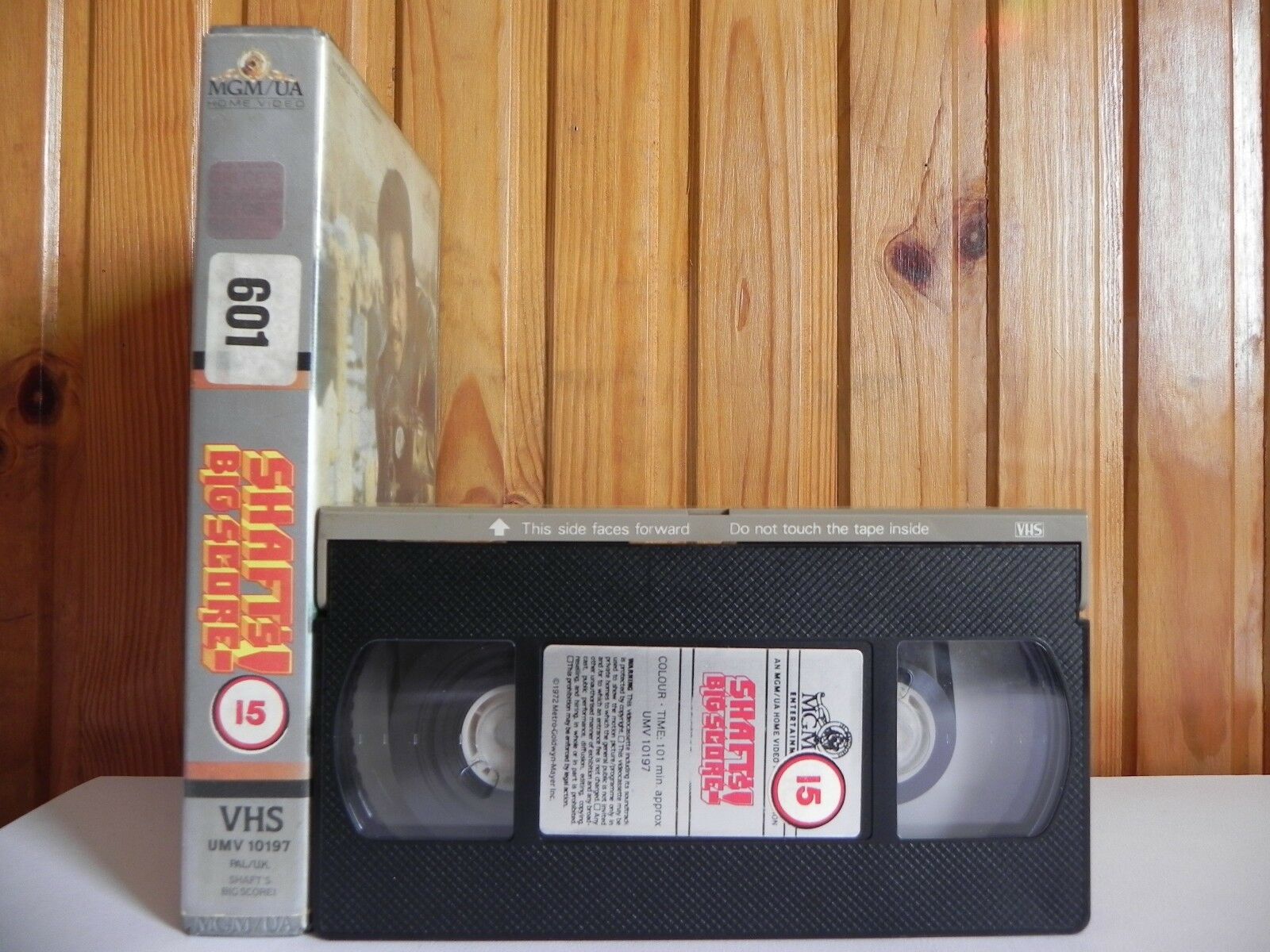 Shaft's Big Score - MGM/UA - Action - Roundtree - Pre-Cert - Large Box - VHS-