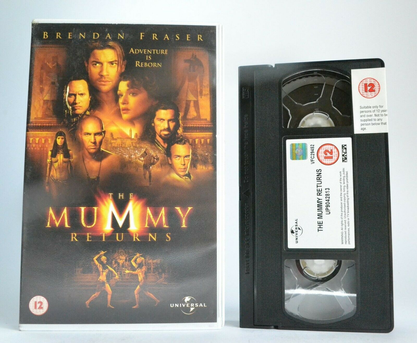 The Mummy Returns (2001): Adventure Is Reborn - Large Box - Brendan Fraser - VHS-