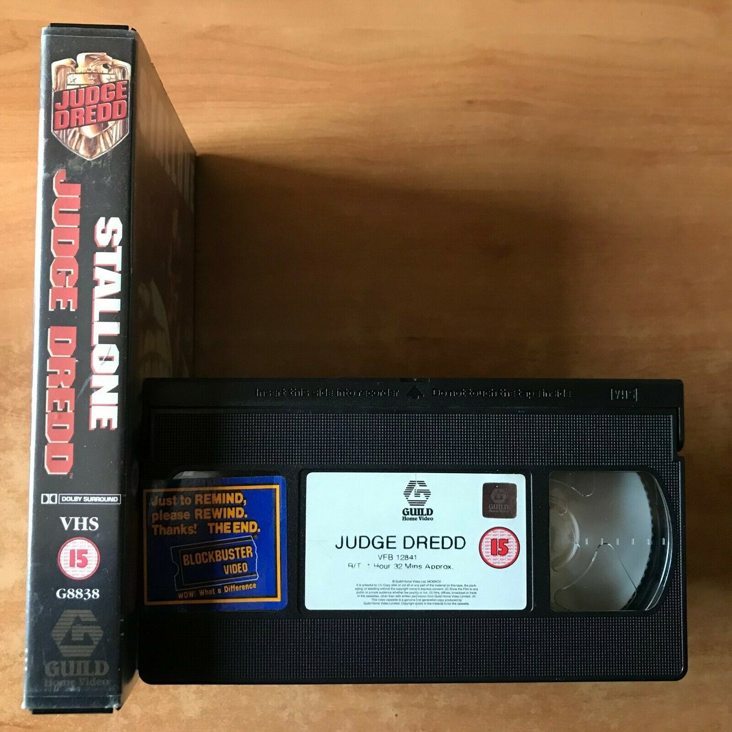 Judge Dredd: Comic Book Hero - Sci-Fi Action [Big Box] Rental - Stallone - VHS-