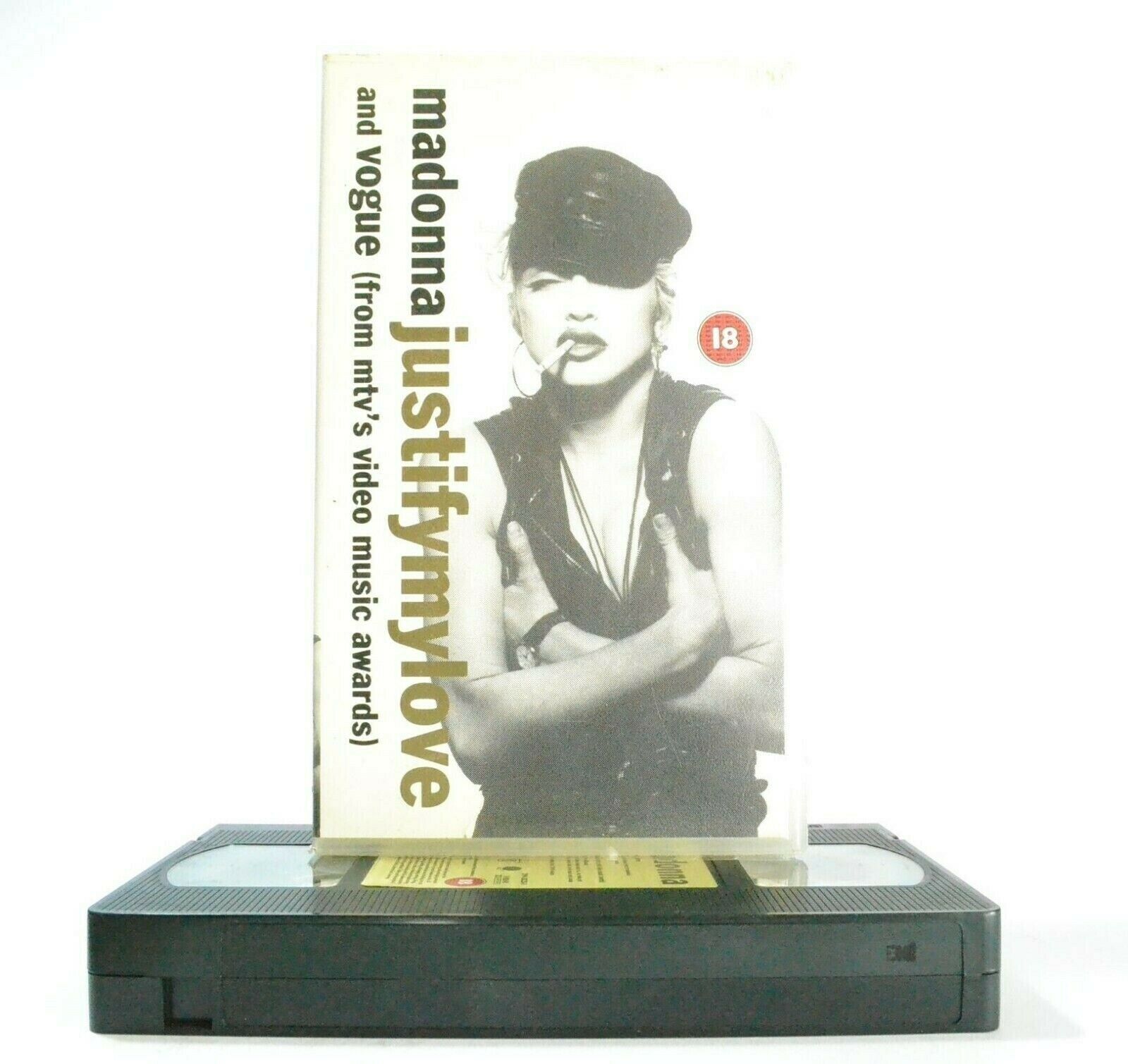 Madonna - Justify My Love - Vogue - Queen Of Pop - Hit Singles - Music - Pal VHS-