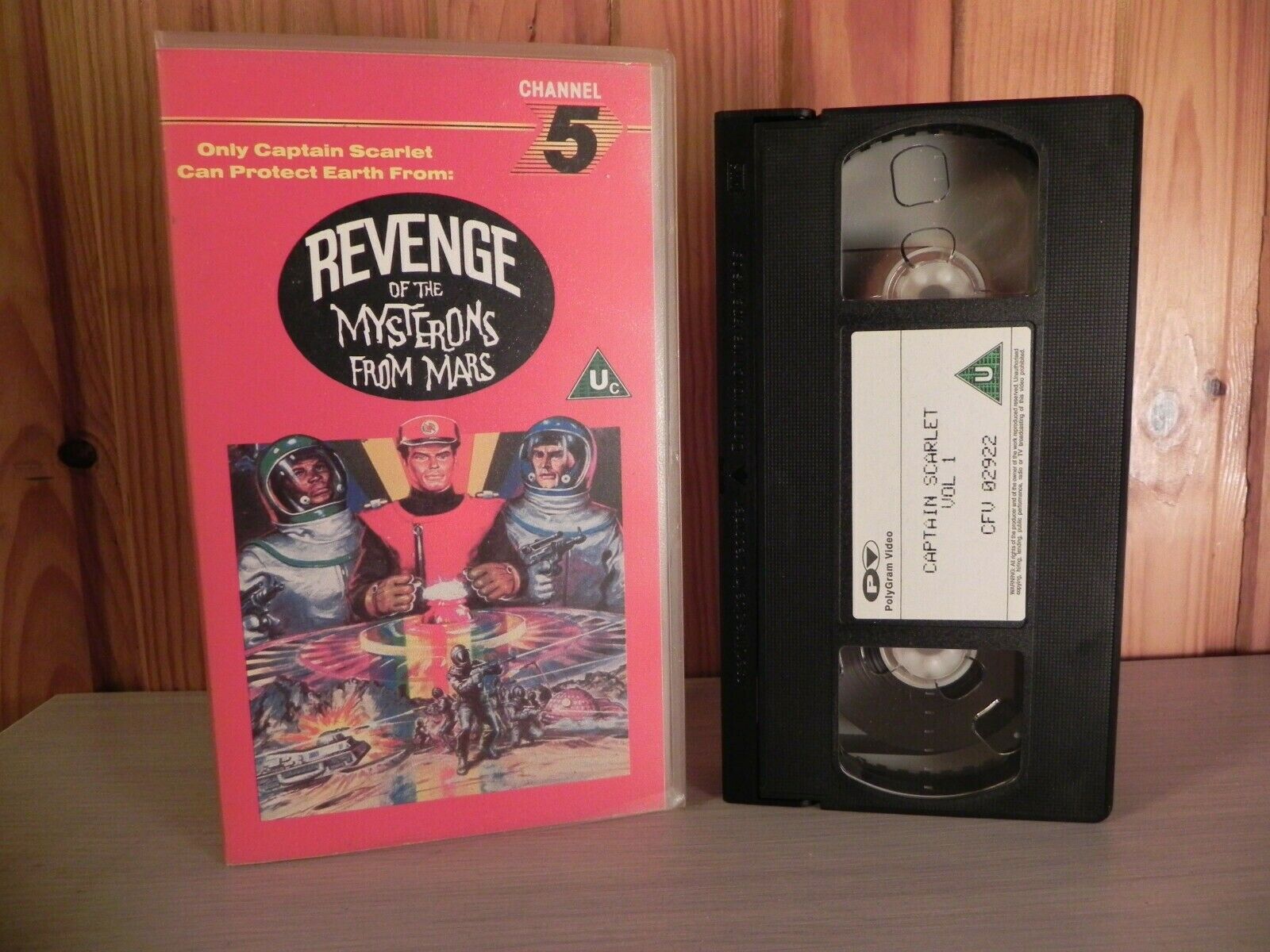 Captain Scarlet: Revenge Of The Mysterons From Mars (1986) - Children's Pal VHS-