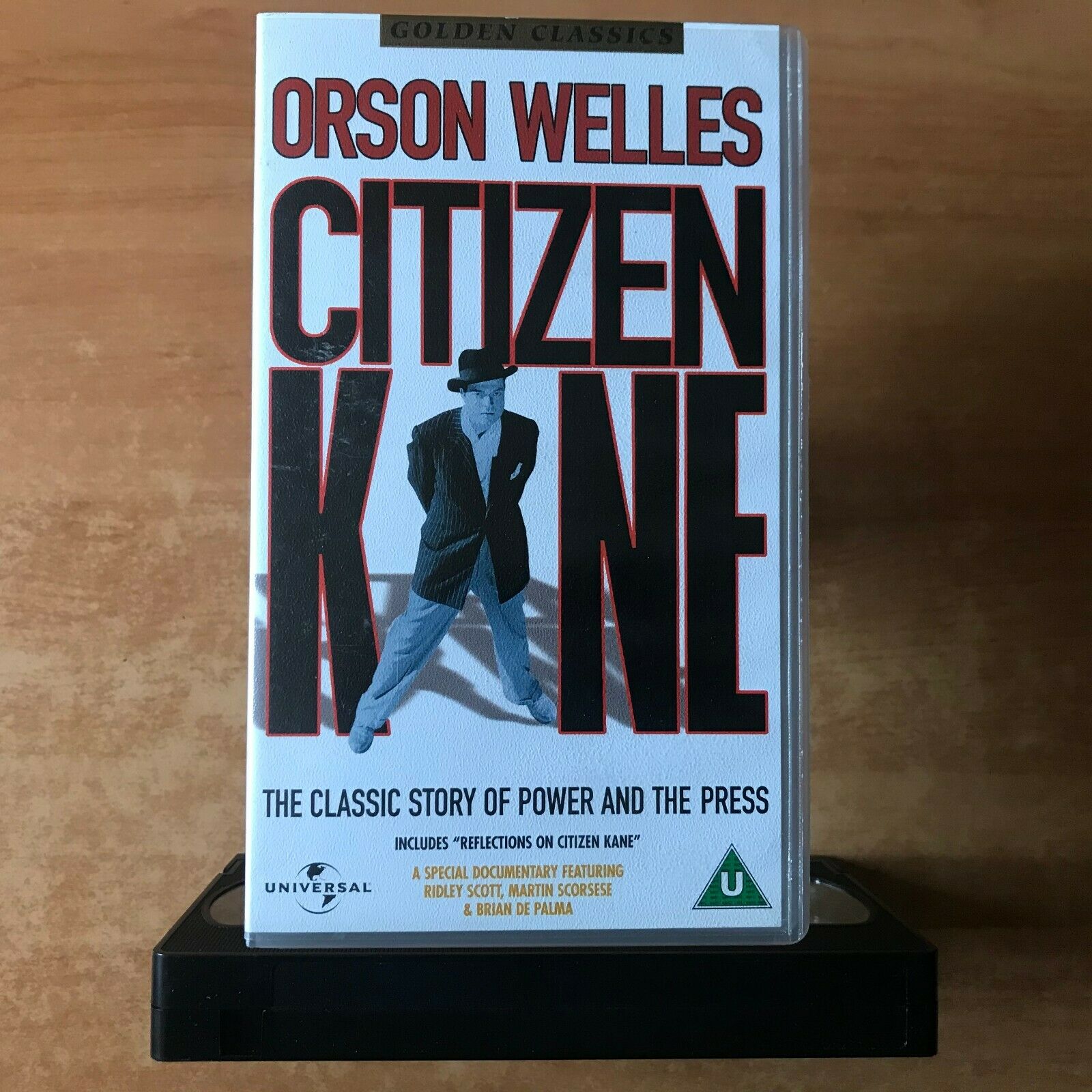 Citizen Kane (1941): Mystery Drama - Orson Welles / Dorothy Comingore - Pal VHS-