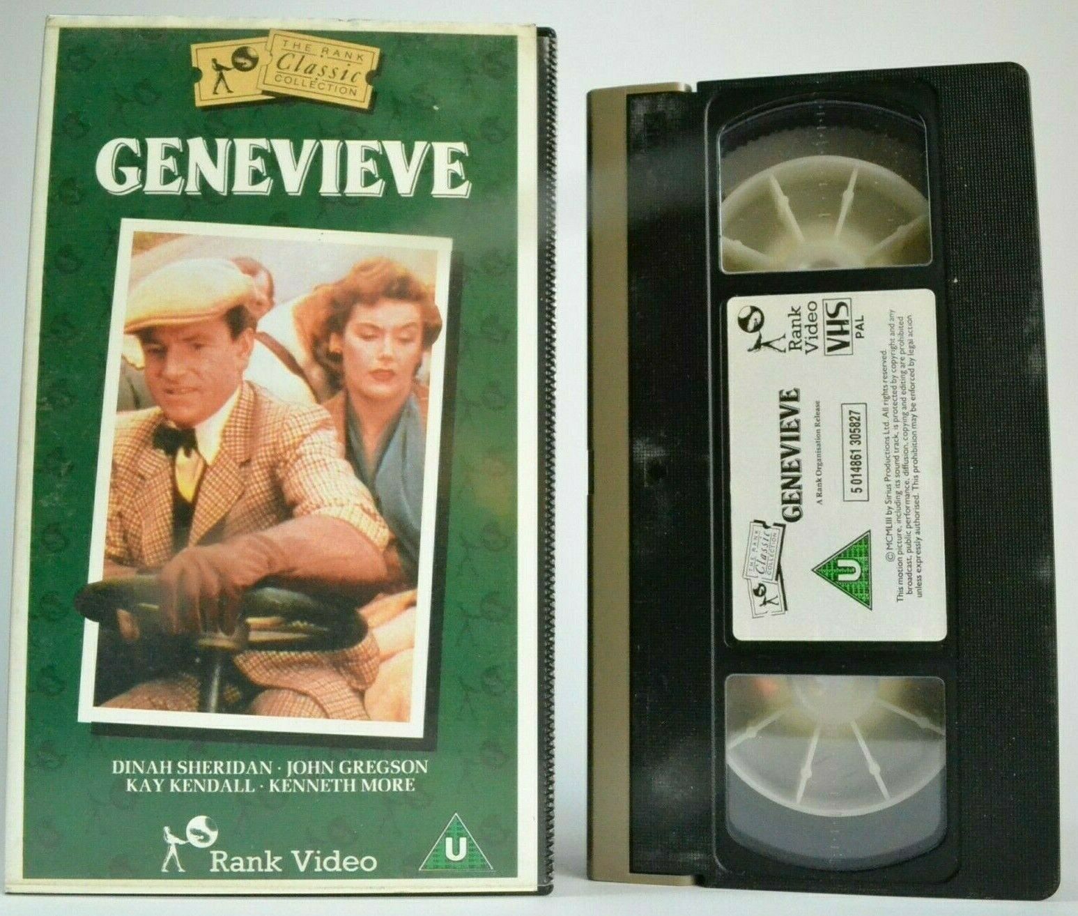 Genevieve; [Rank Collection] Comedy - Dinah Sheridan / John Gregson - Pal VHS-