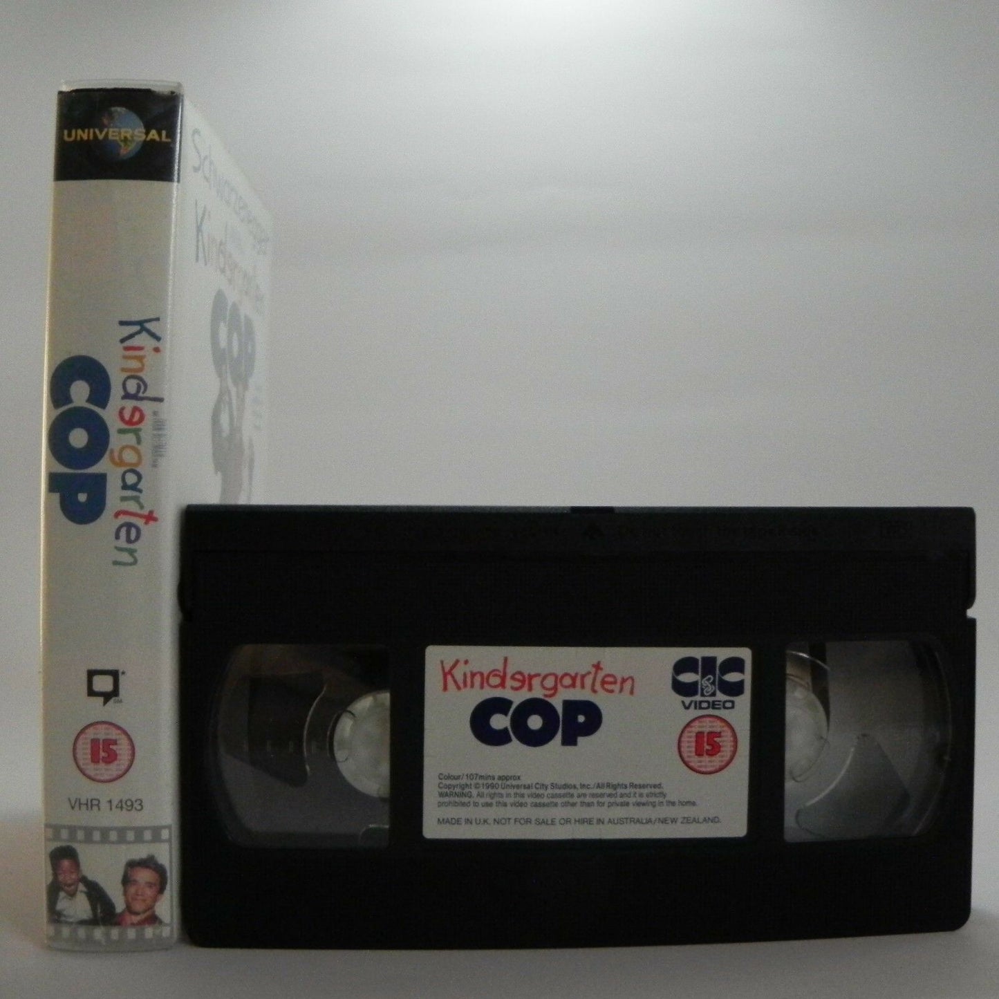 Kindergarten Cop: (1990) CIC Video - Comedy - Arnold Schwarzenegger - Pal VHS-