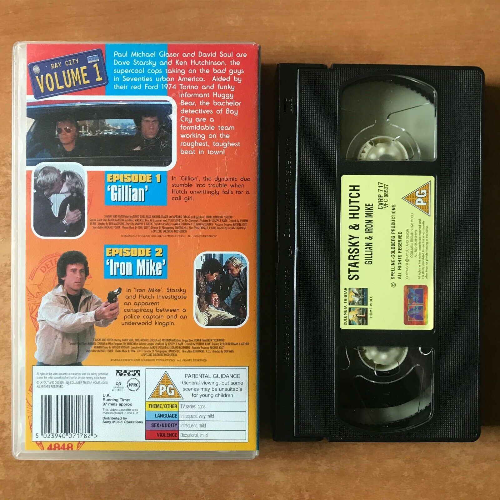 Starsky & Hutch (Vol. 1): "Gillian"; Action Series - Paul Michael Glaser - VHS-