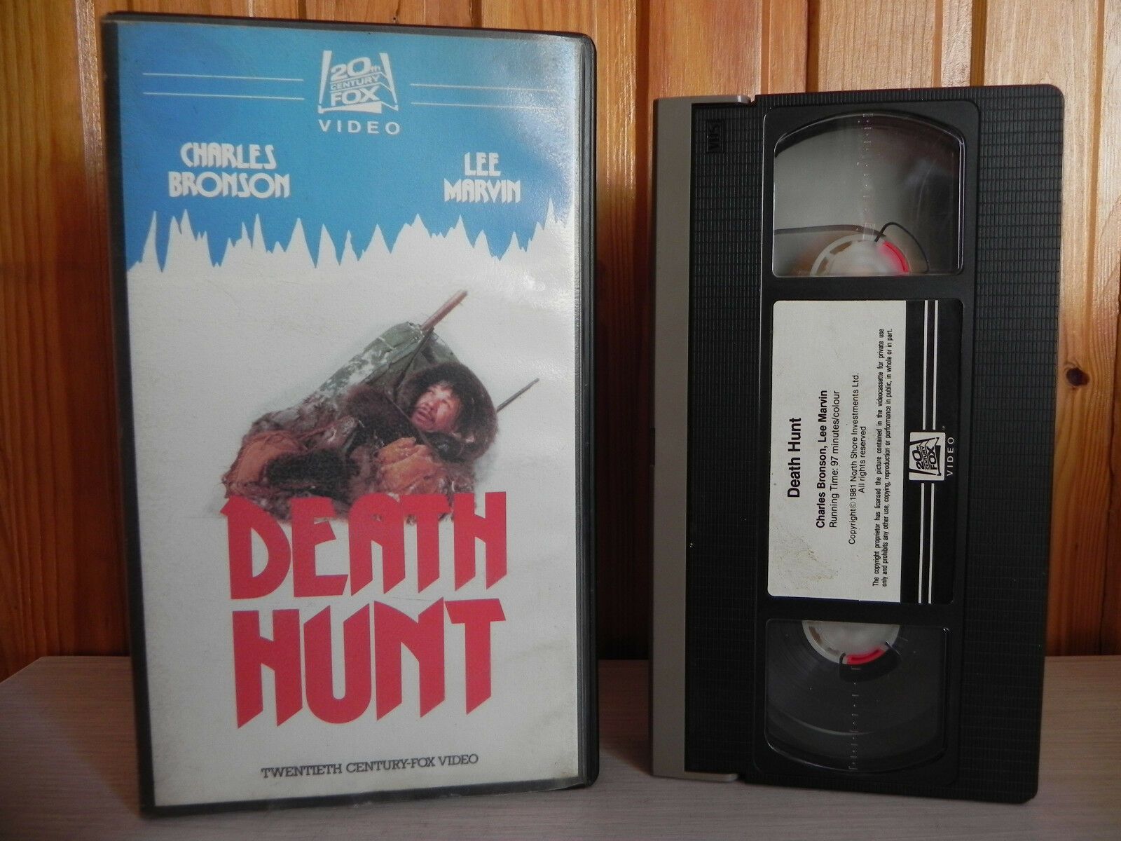 Death Hunt - Charles Bronson - 20th Century Fox - Survival Drama - Pre-Cert VHS-