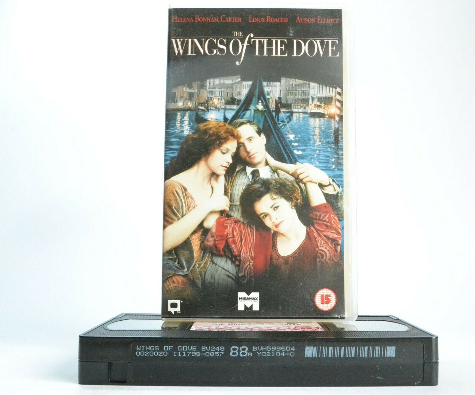 The Wings Of The Dove: Henry James - Romantic Drama - Helena Bonham Carter - VHS-