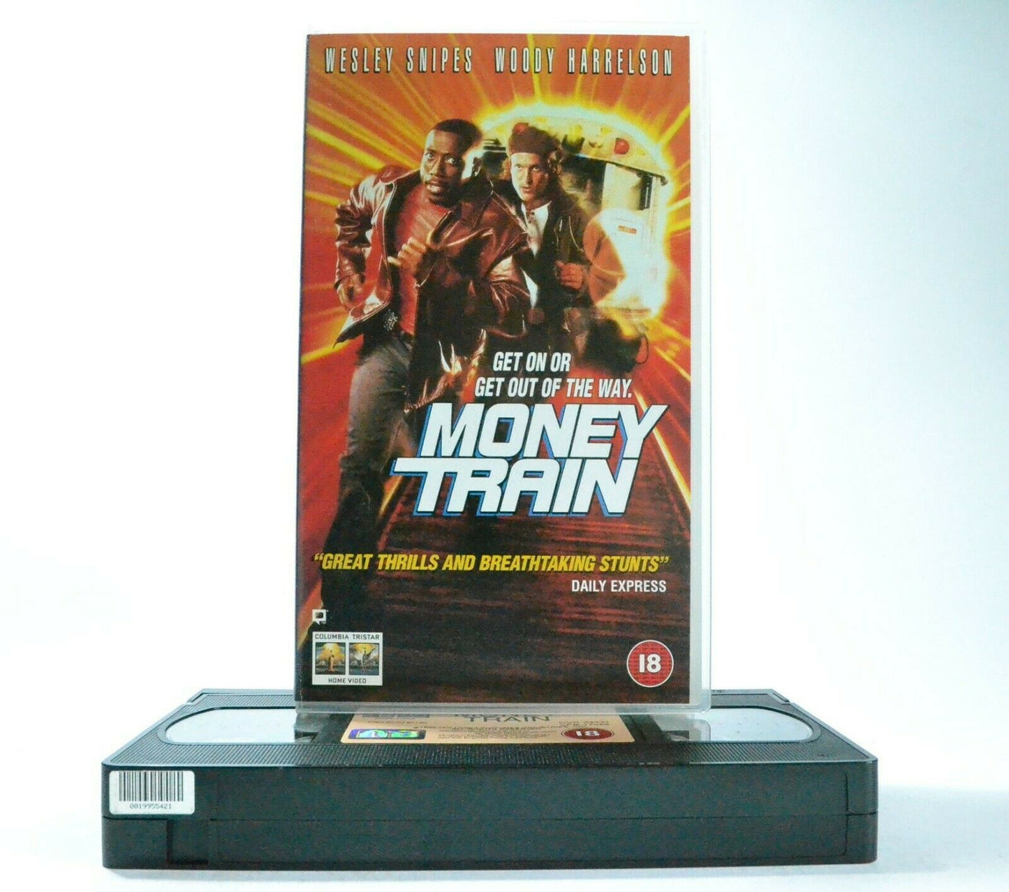 Money Train: Columbia (1995) - Action - Wesley Snipes/Woody Harrelson - Pal VHS-