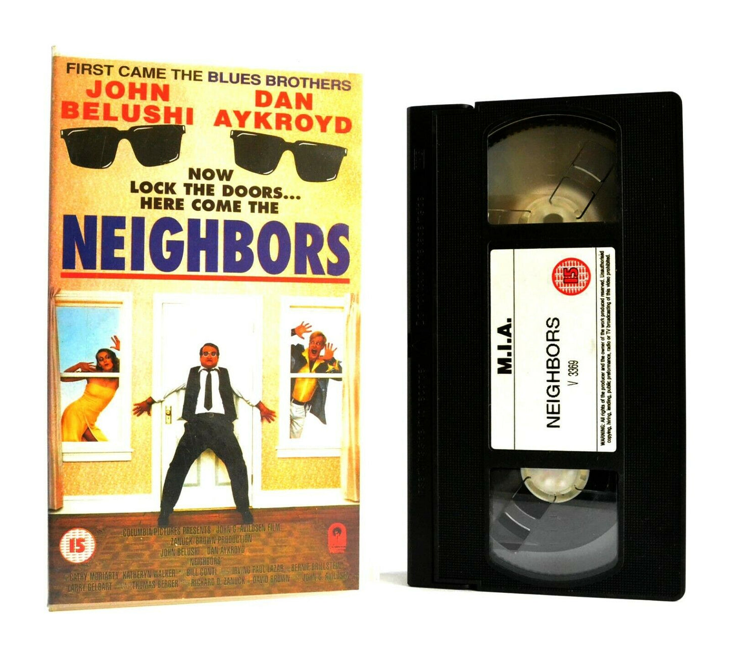 Neighbors: Based On T.Berger Novel - Comedy (1981) - J.Belushi/D.Aykroyd - VHS-