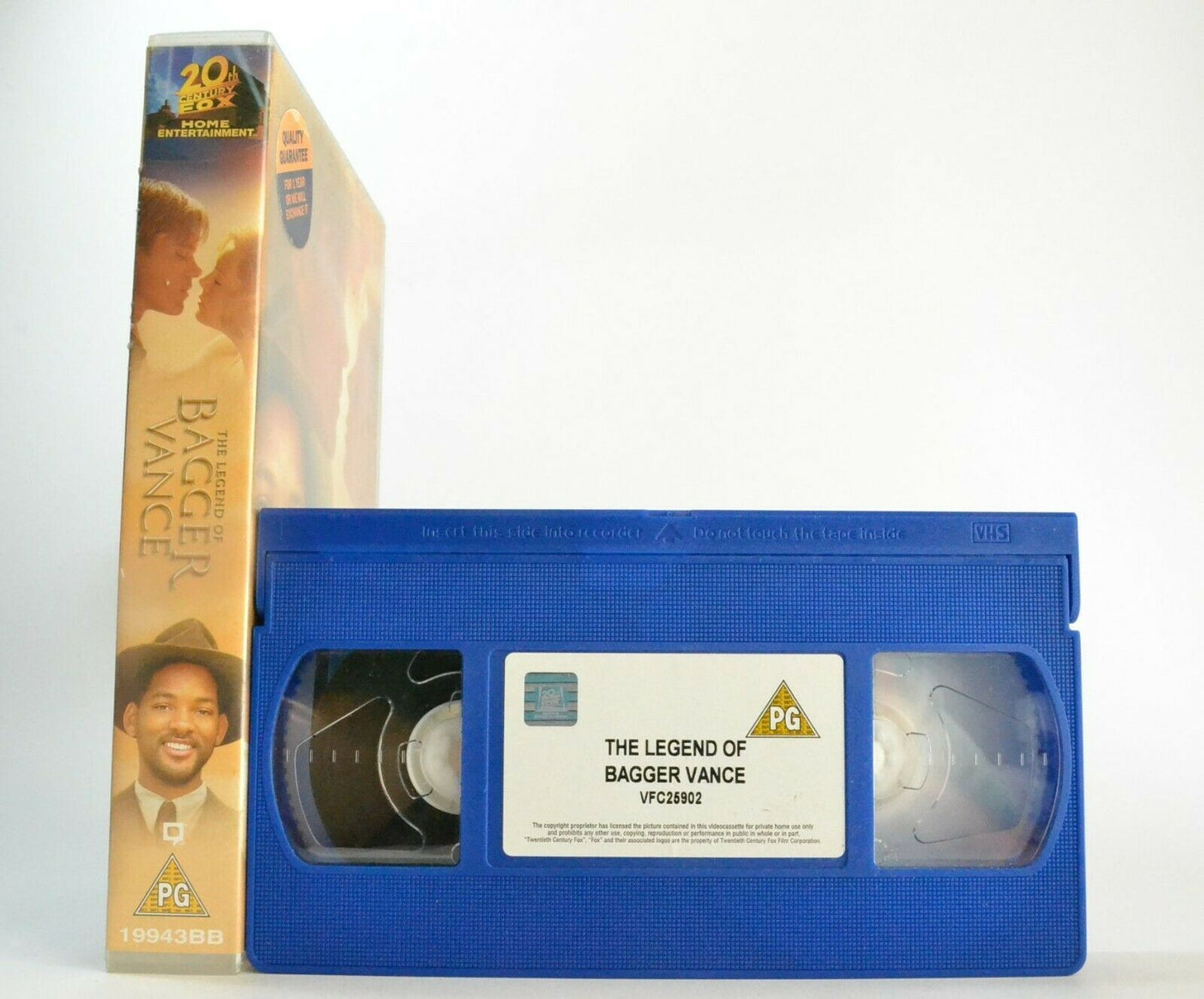 The Legend Of Bagger Vance: Dramatic Golf Action - Large Box - Will Smith - VHS-