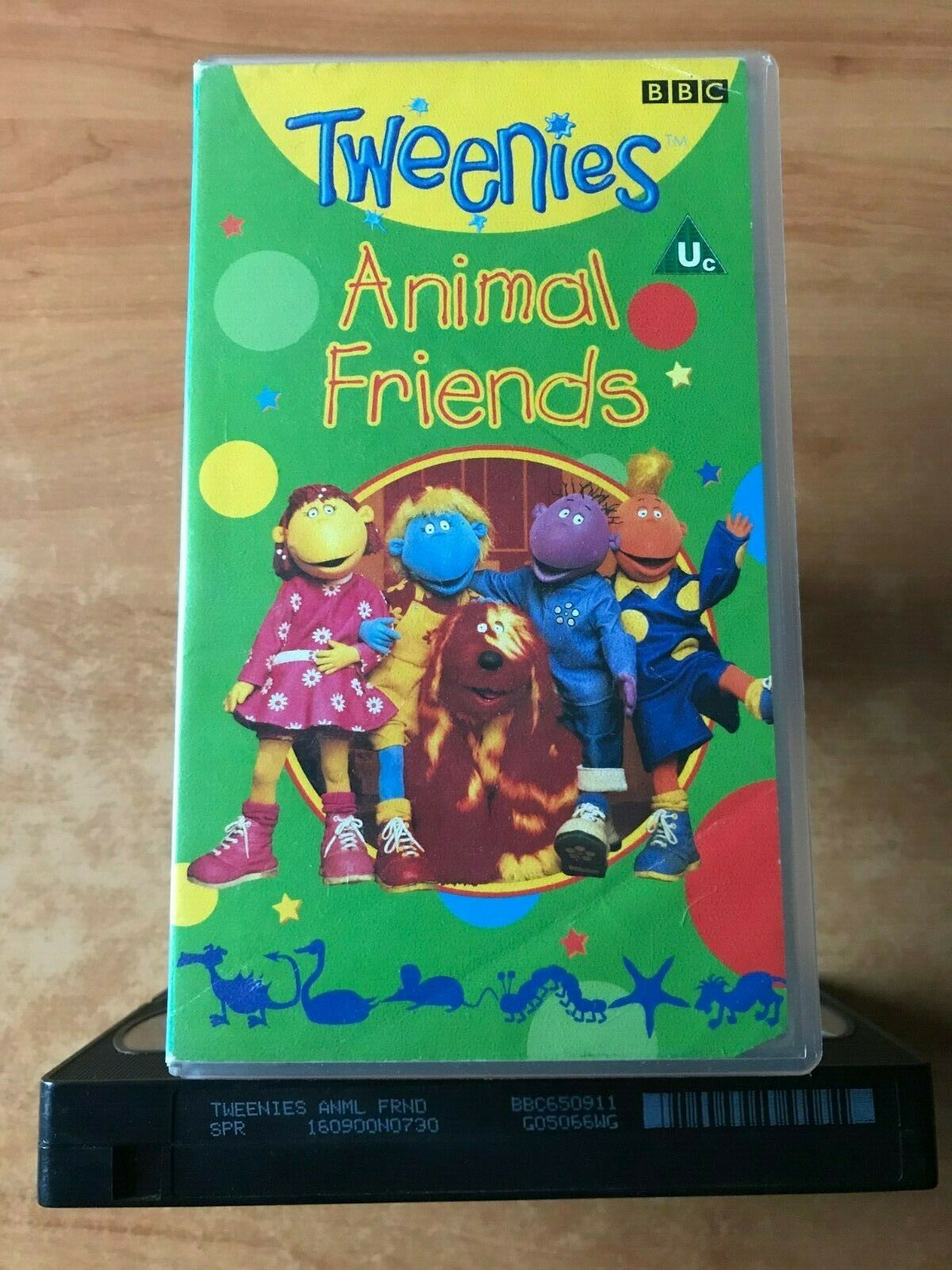 Tweenies: Animal Friends (BBC) Animated - Educational - Pre-school - Kids - VHS-