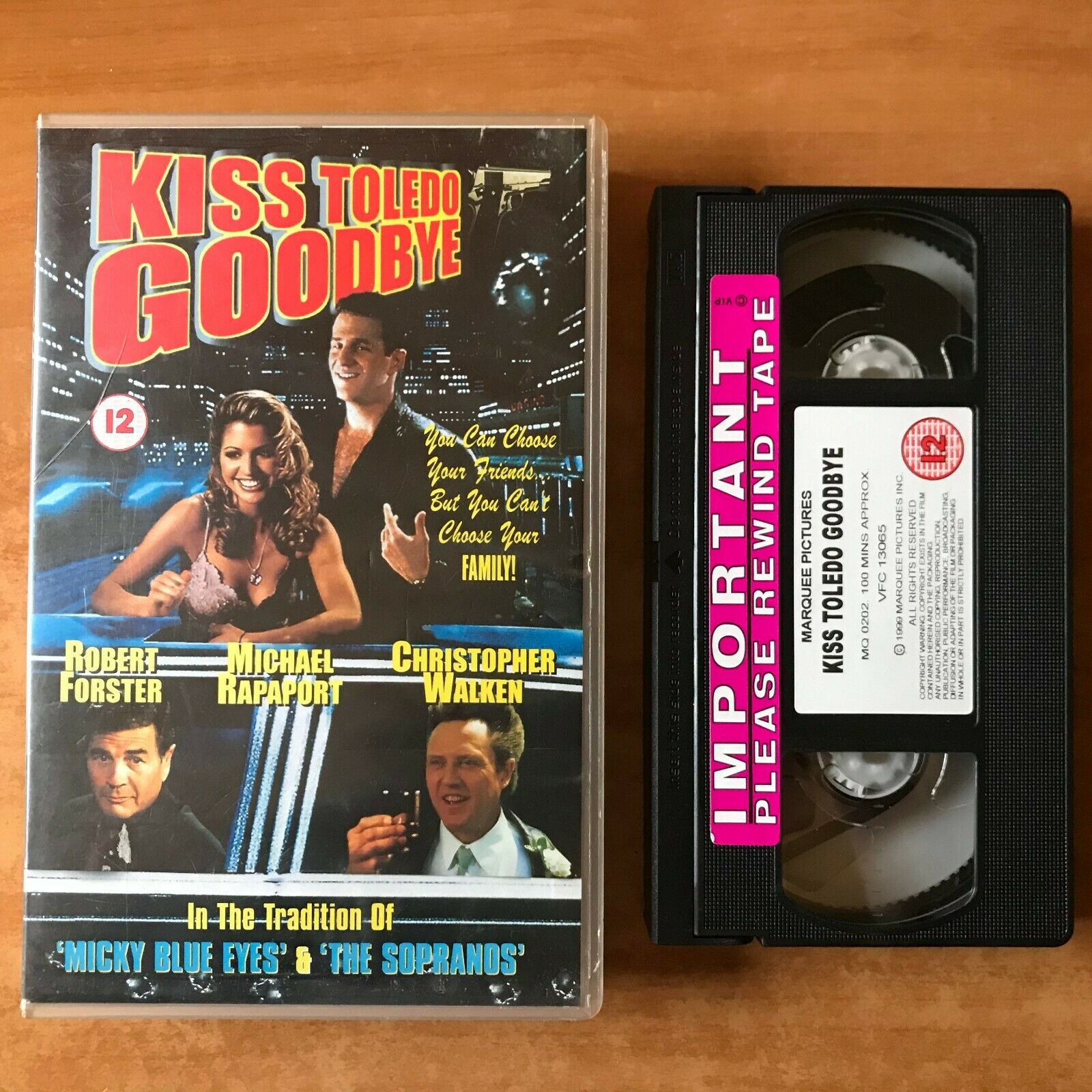 Kiss Toledo Goodbye (1999): Thriller [Big Box] Rental - Christopher Walken - VHS-